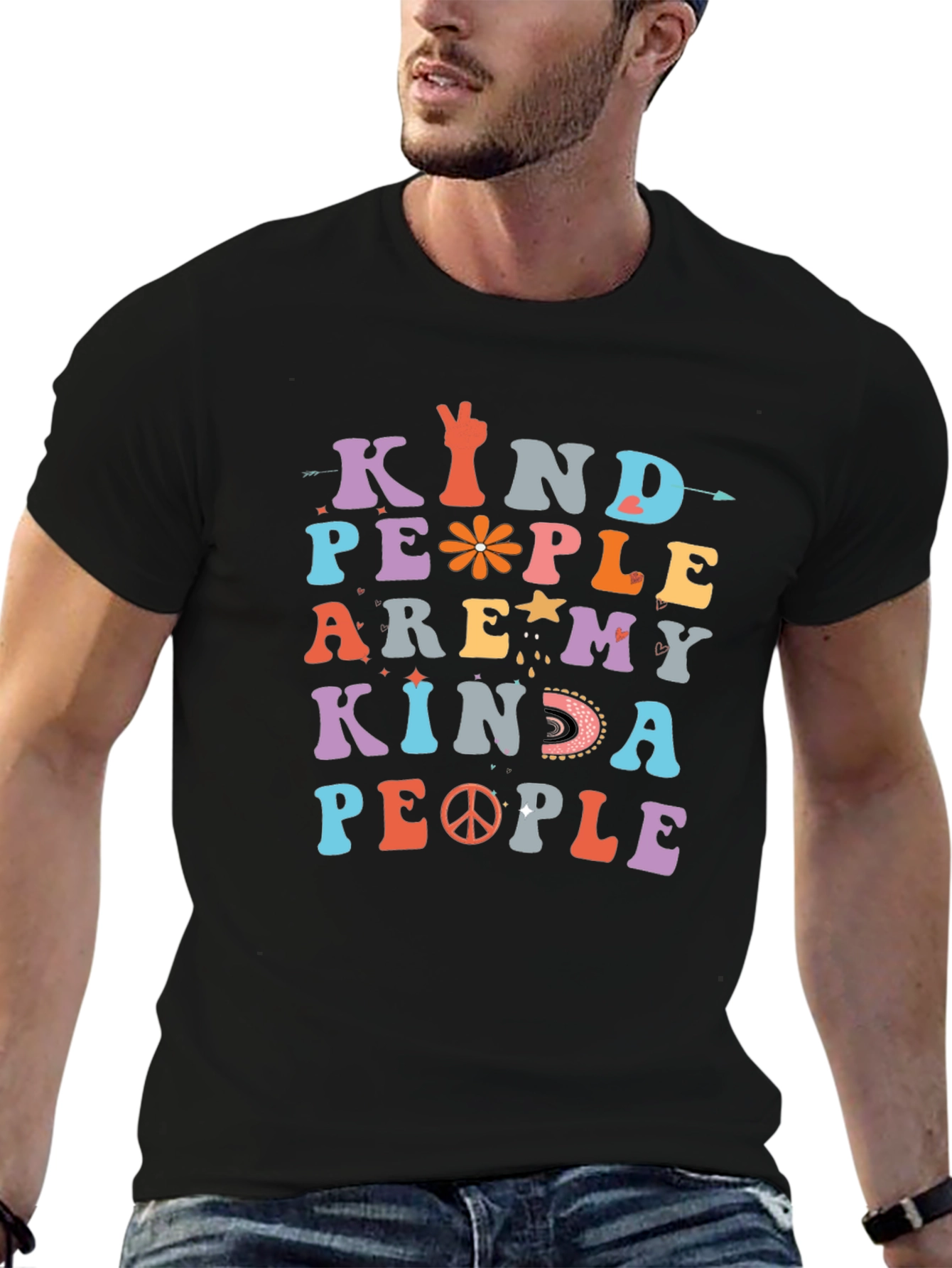 Kind People T-Shirt - Retro Style