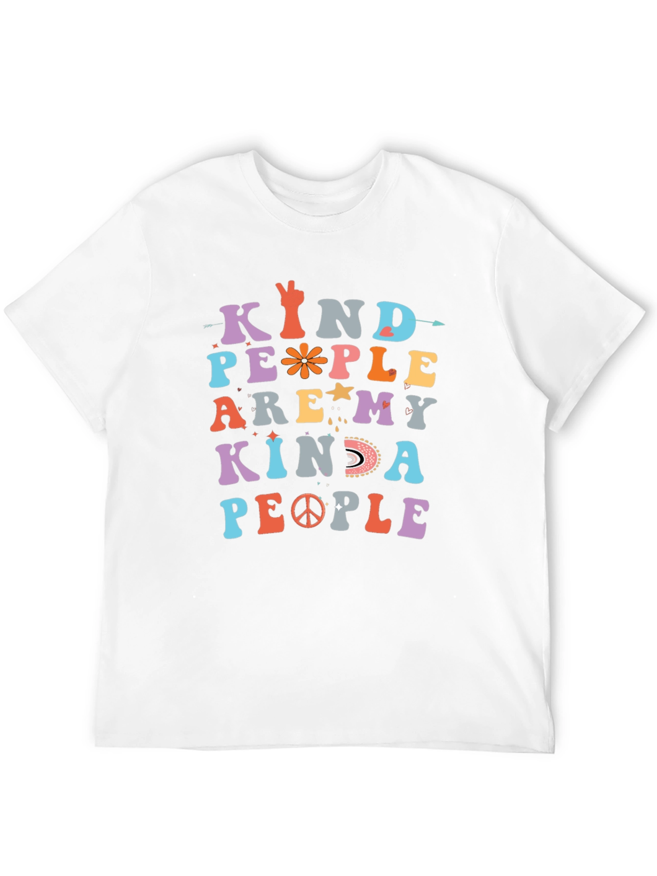 Kind People T-Shirt - Retro Style