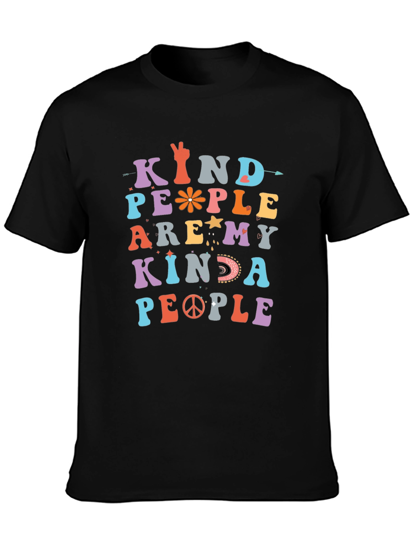 Kind People T-Shirt - Retro Style