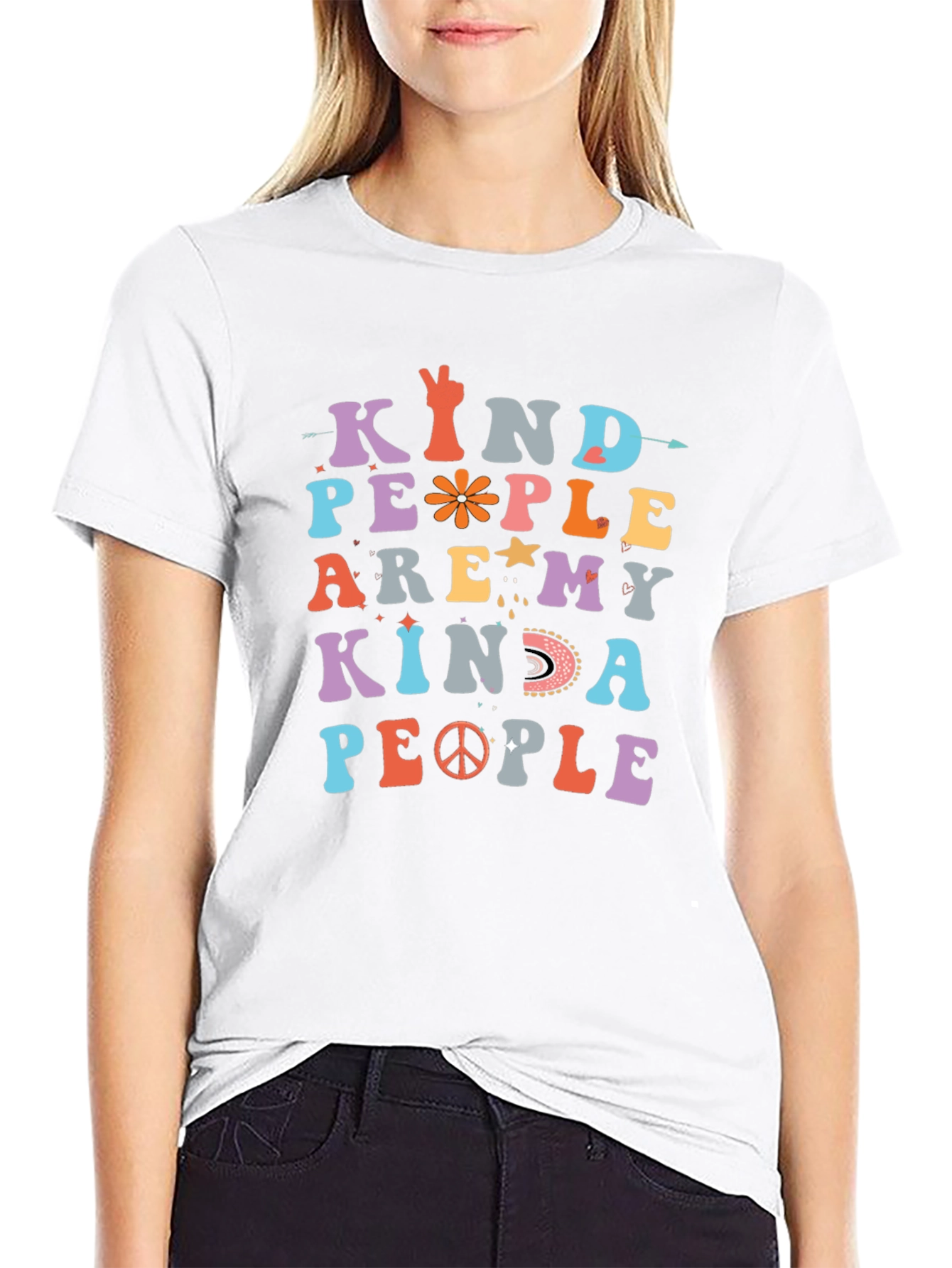 Kind People T-Shirt - Retro Style