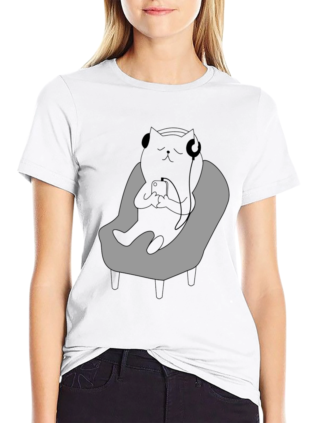 Cool Cat Relaxing T-Shirt