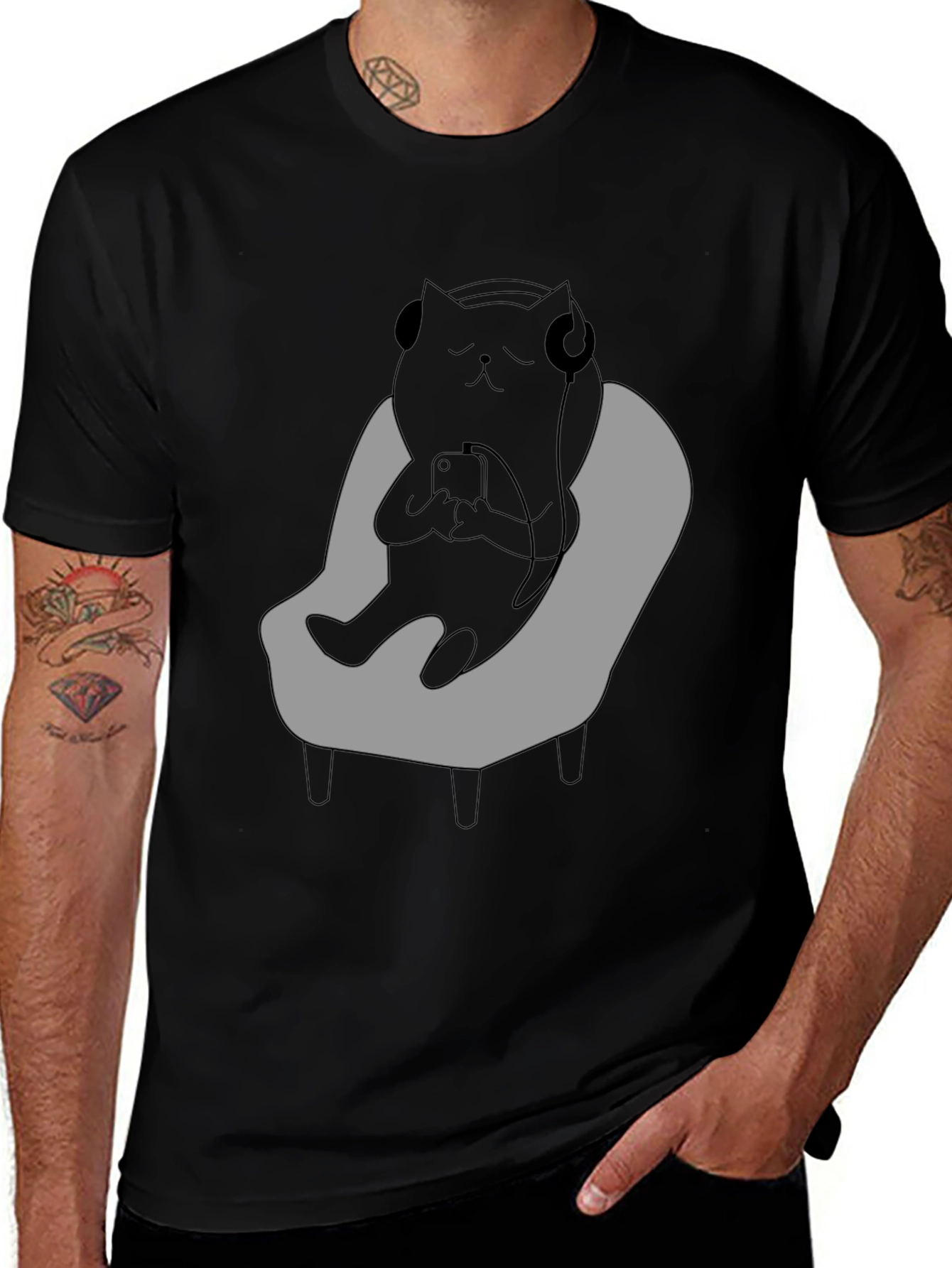 Cool Cat Relaxing T-Shirt