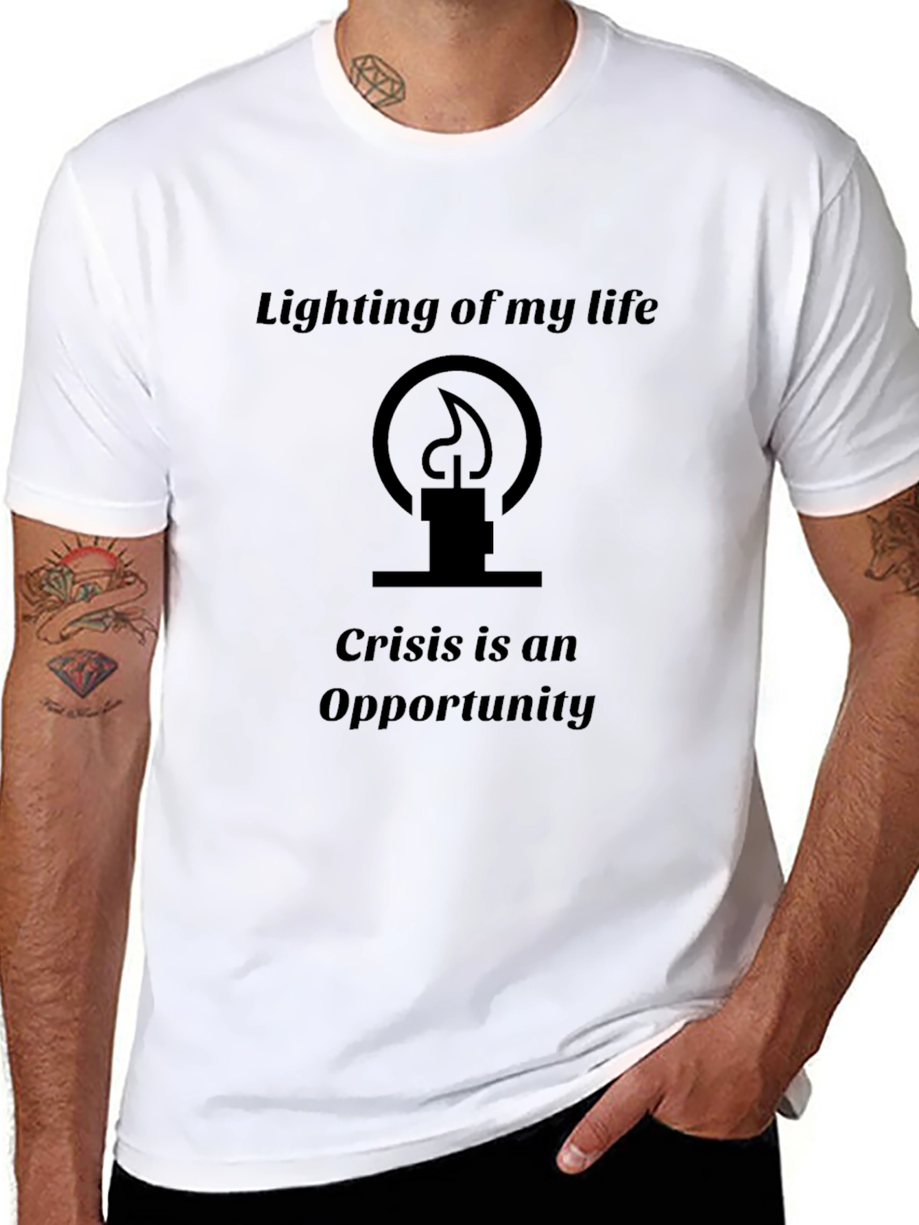 Lighting of my life Graphic T-Shirt