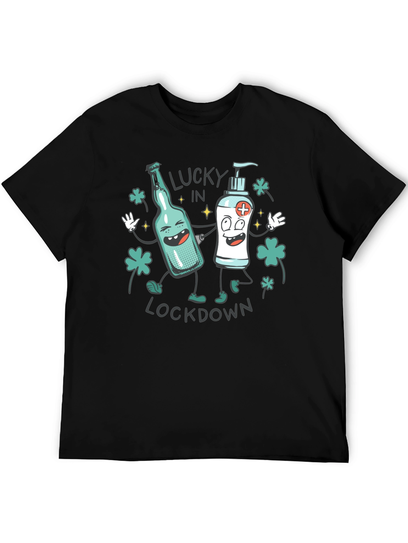 Lucky In Lockdown Graphic T-Shirt