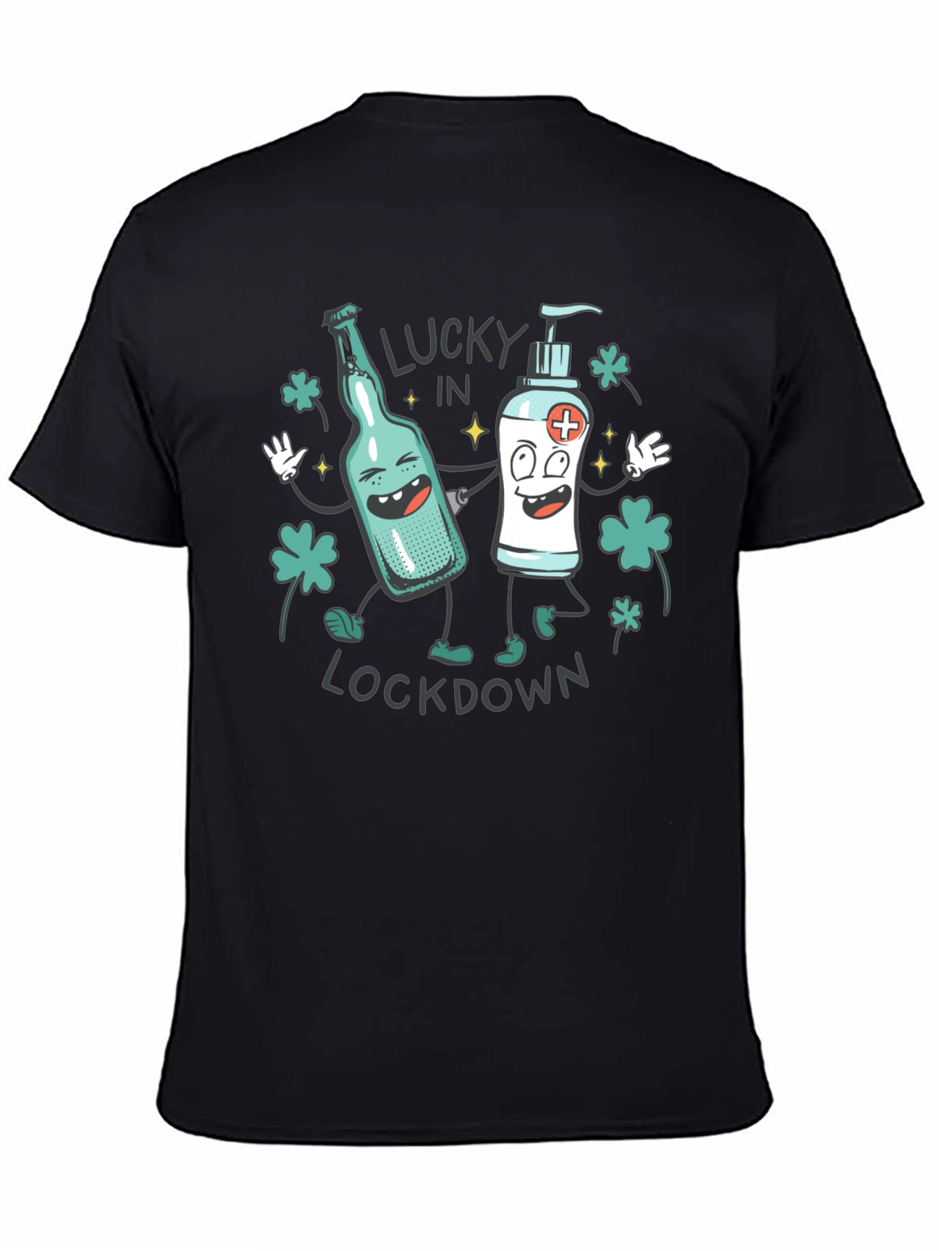 Lucky In Lockdown Graphic T-Shirt