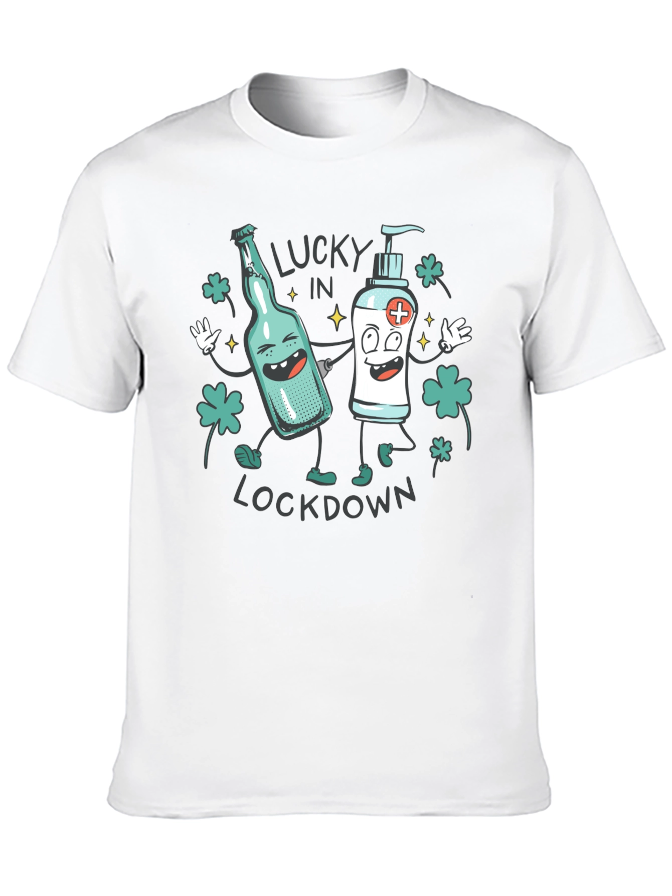 Lucky In Lockdown Graphic T-Shirt