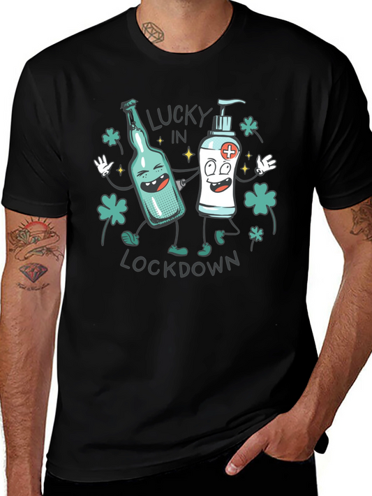 Lucky In Lockdown Graphic T-Shirt