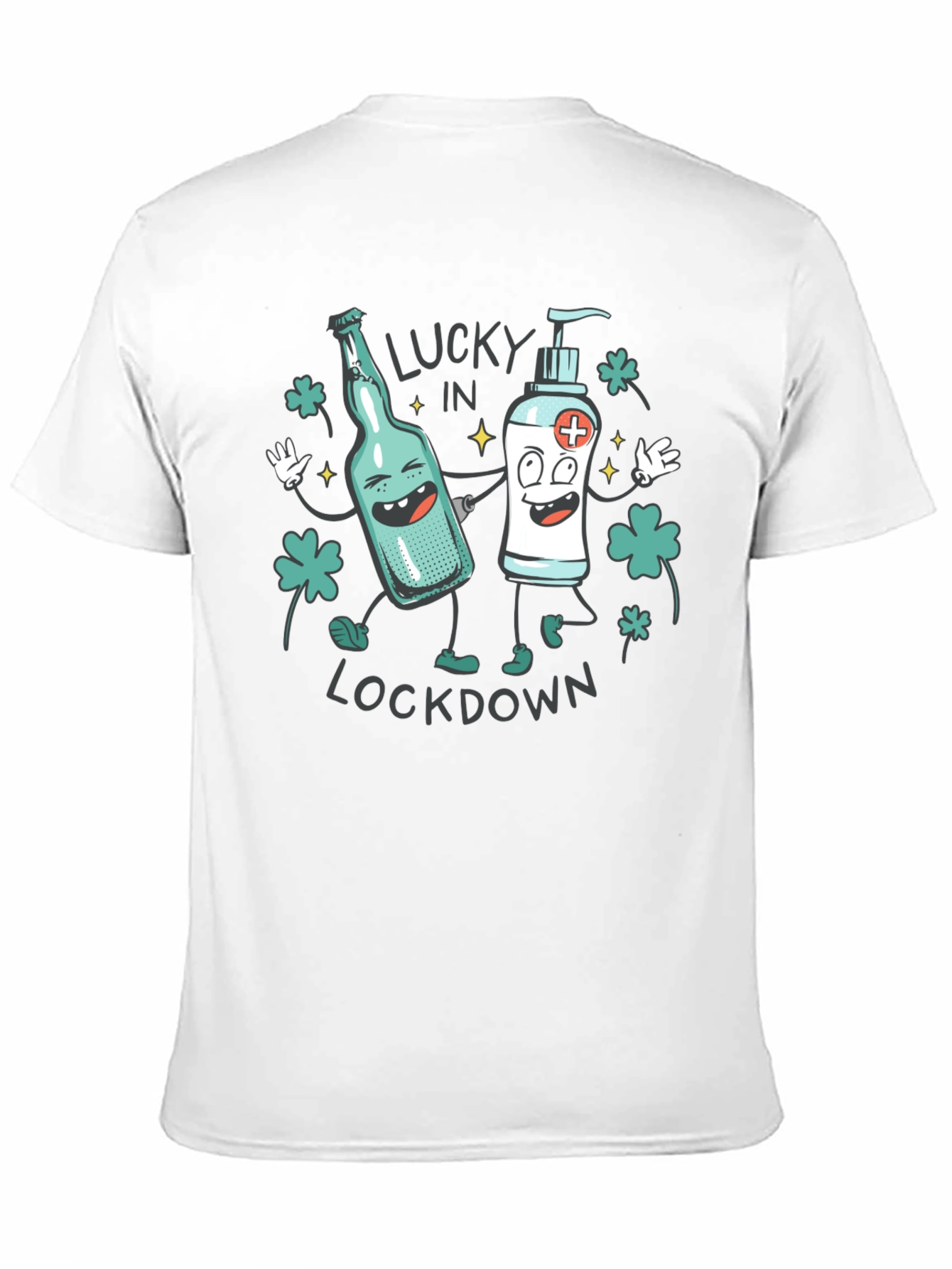 Lucky In Lockdown Graphic T-Shirt