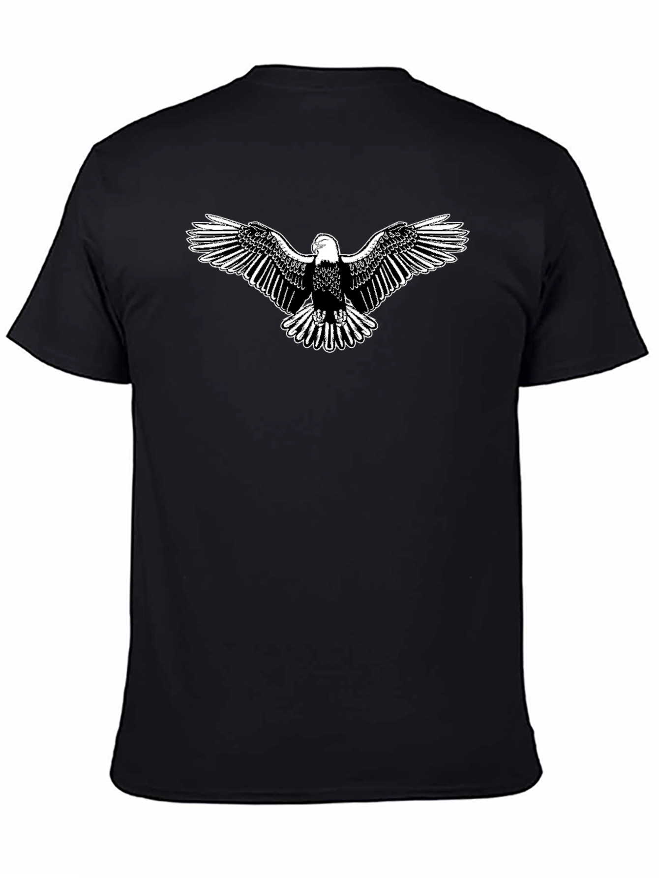 Black Eagle Graphic T-Shirt - Classic Design