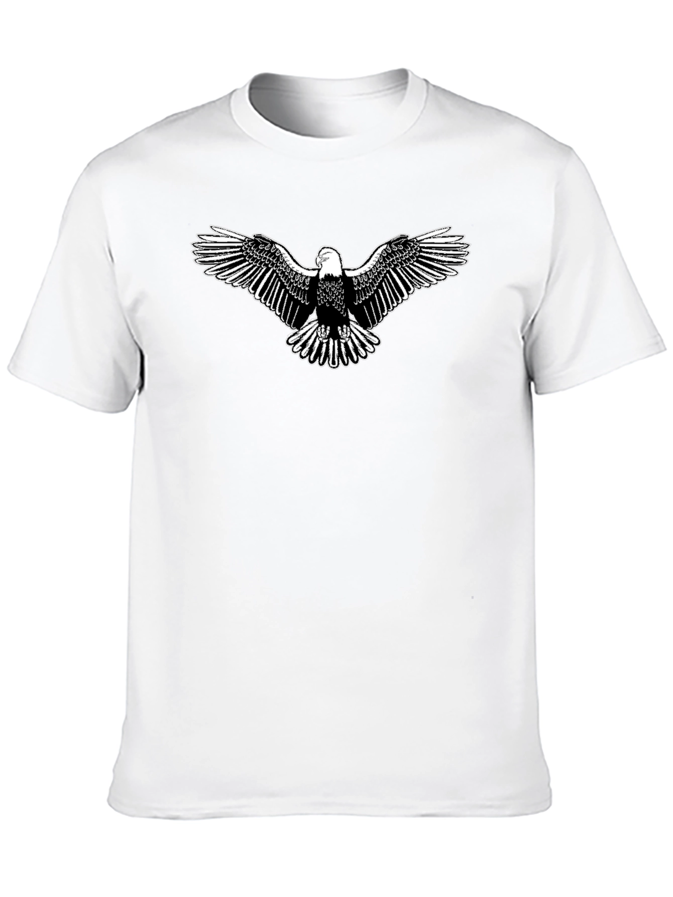 Black Eagle Graphic T-Shirt - Classic Design