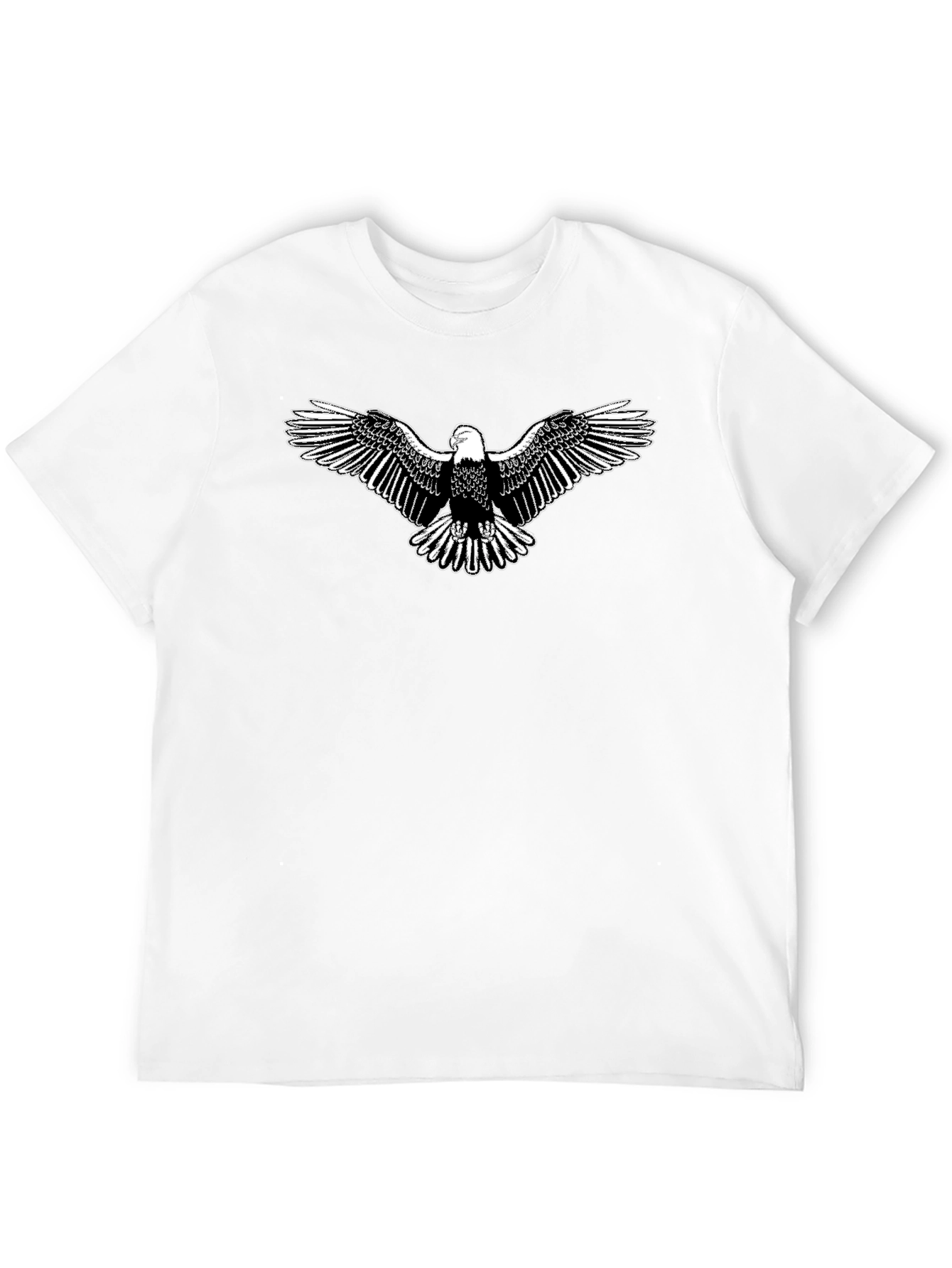 Black Eagle Graphic T-Shirt - Classic Design