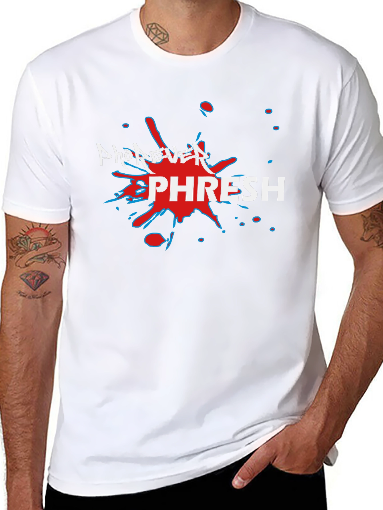 Phorever Phresh Graphic Tee - Black