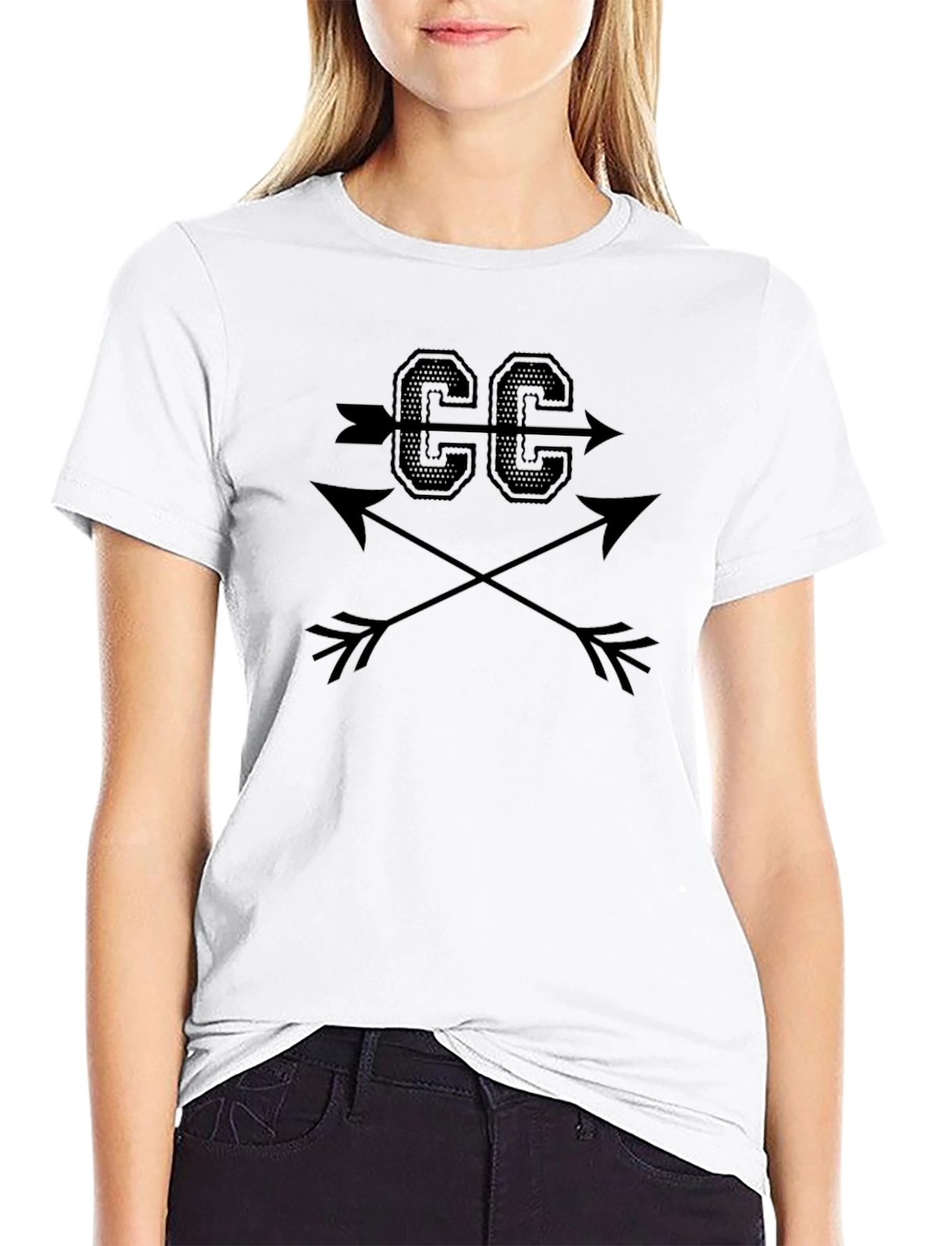 CC Arrows Black Graphic T-Shirt