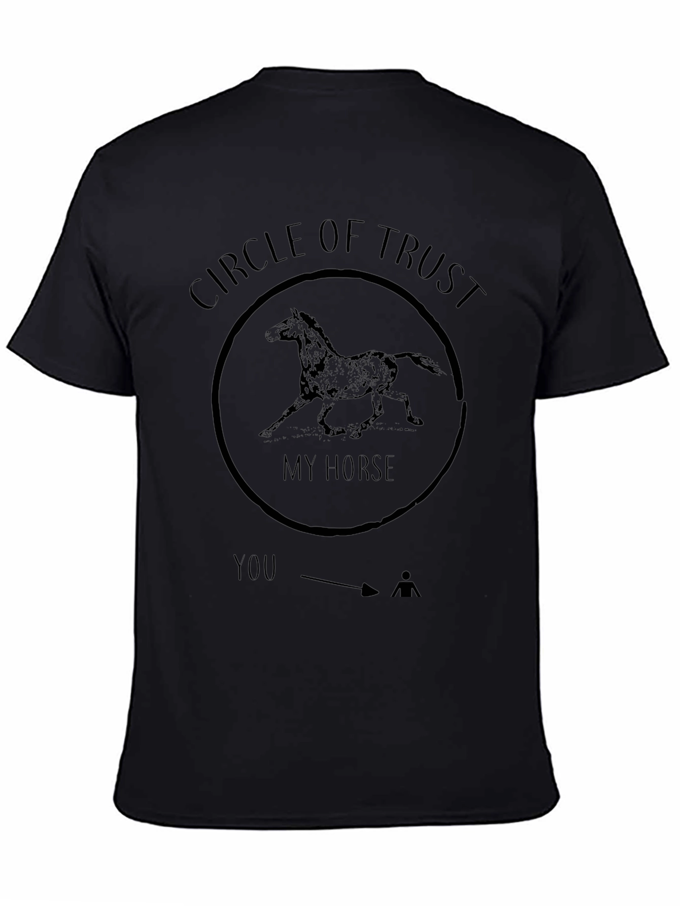 Circle of Trust Horse Graphic T-Shirt