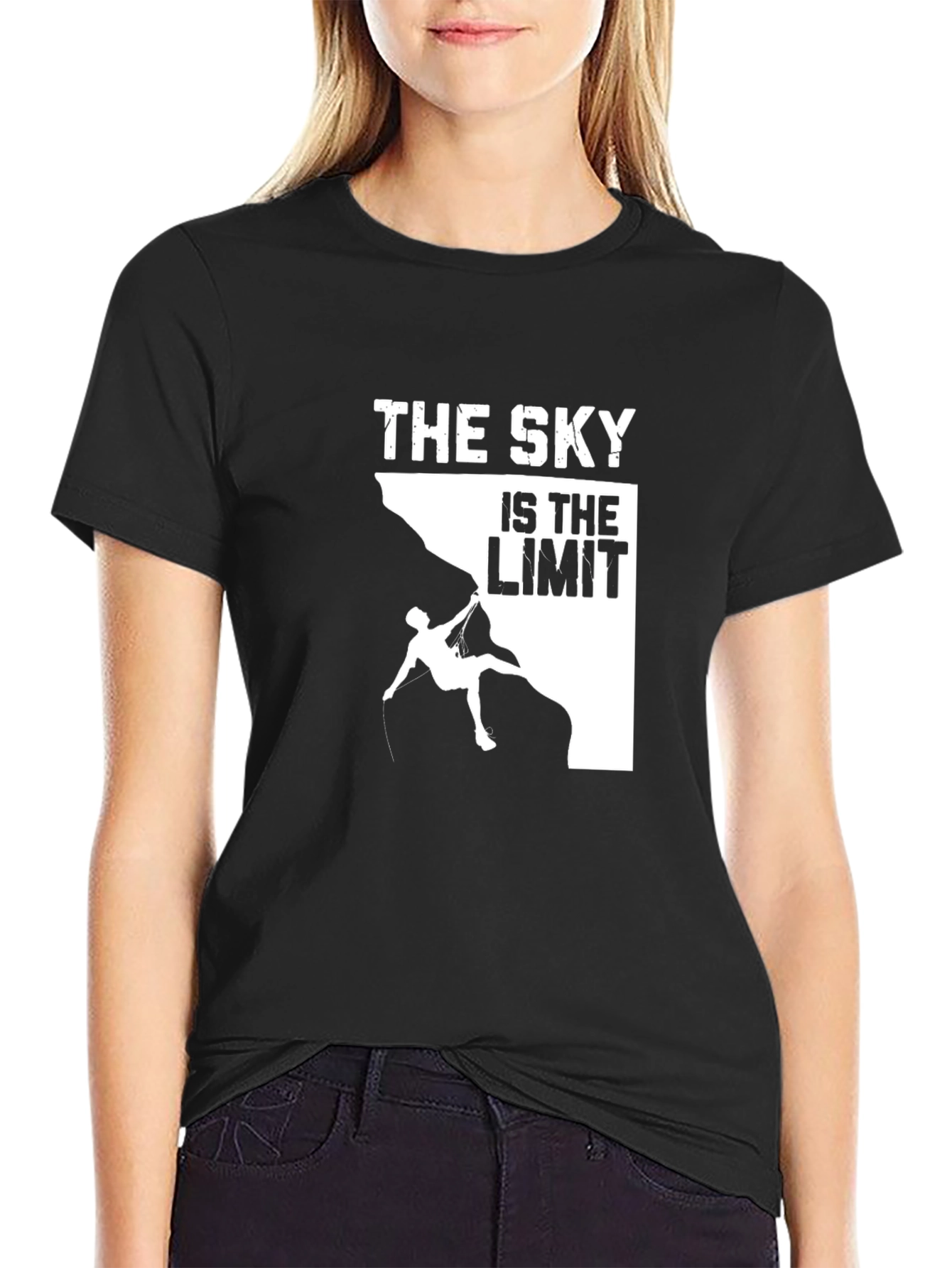 The Sky Is The Limit Climbing Graphic Tee
