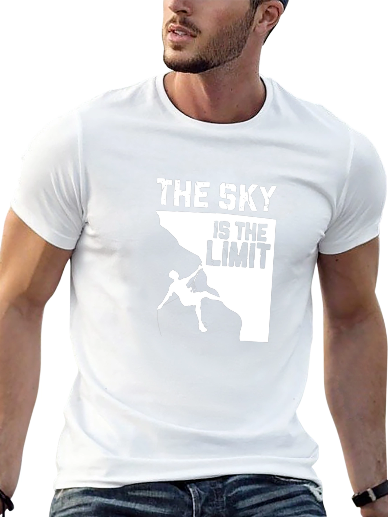 The Sky Is The Limit Climbing Graphic Tee