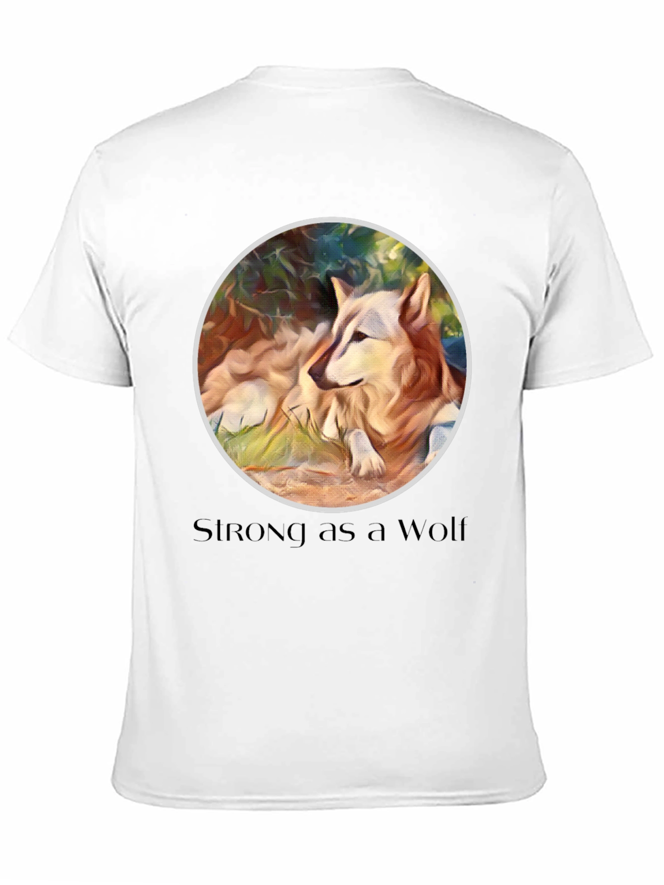 Strong as a Wolf Graphic Tee