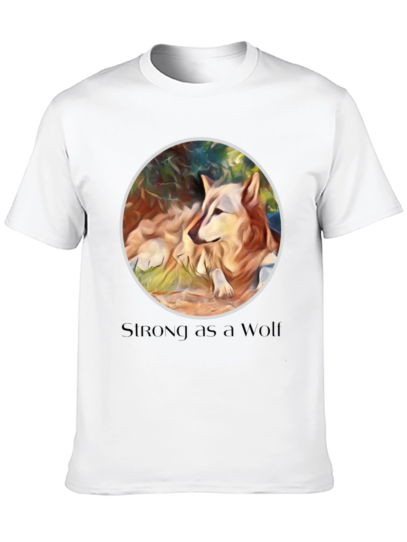 Strong as a Wolf Graphic Tee