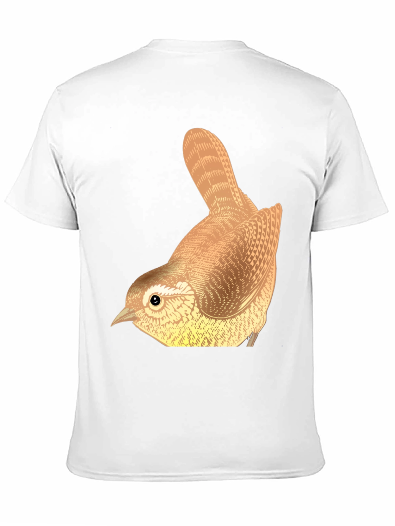 Wren Bird Graphic Tee - Nature Lover T-Shirt