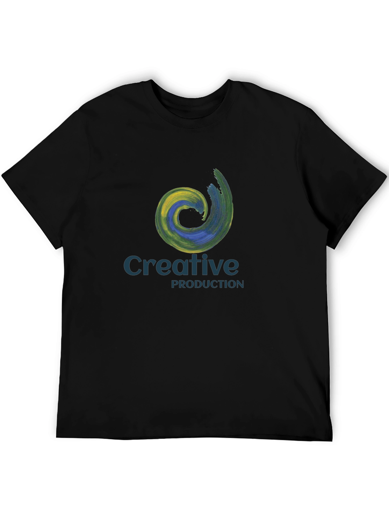 Creative Production Black Graphic Tee