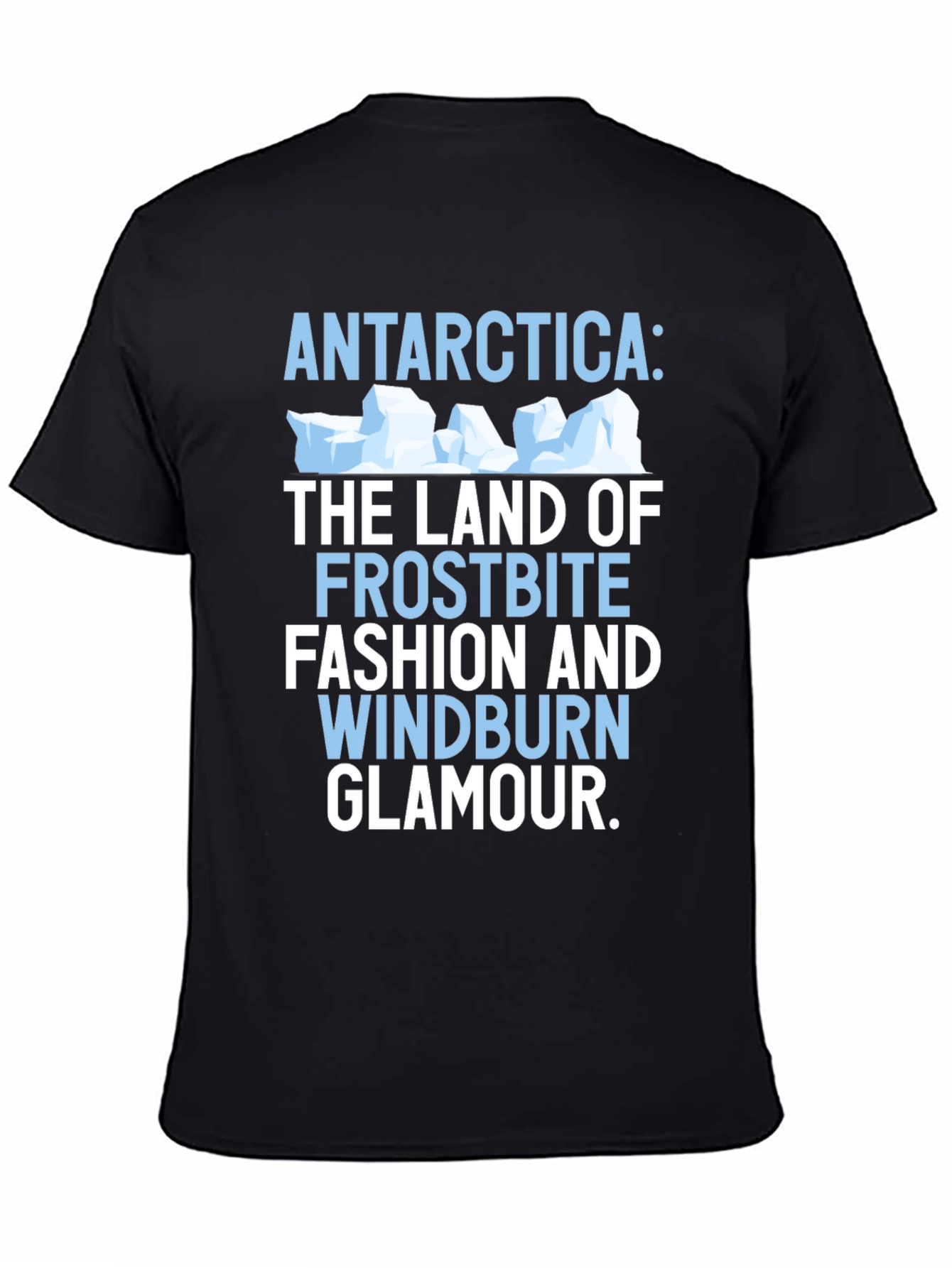 Antarctica Humor Graphic T-Shirt