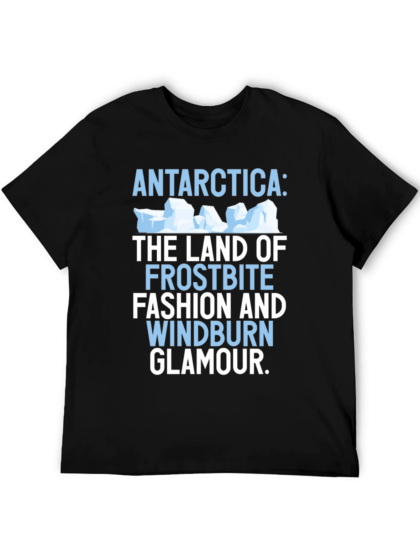 Antarctica Humor Graphic T-Shirt