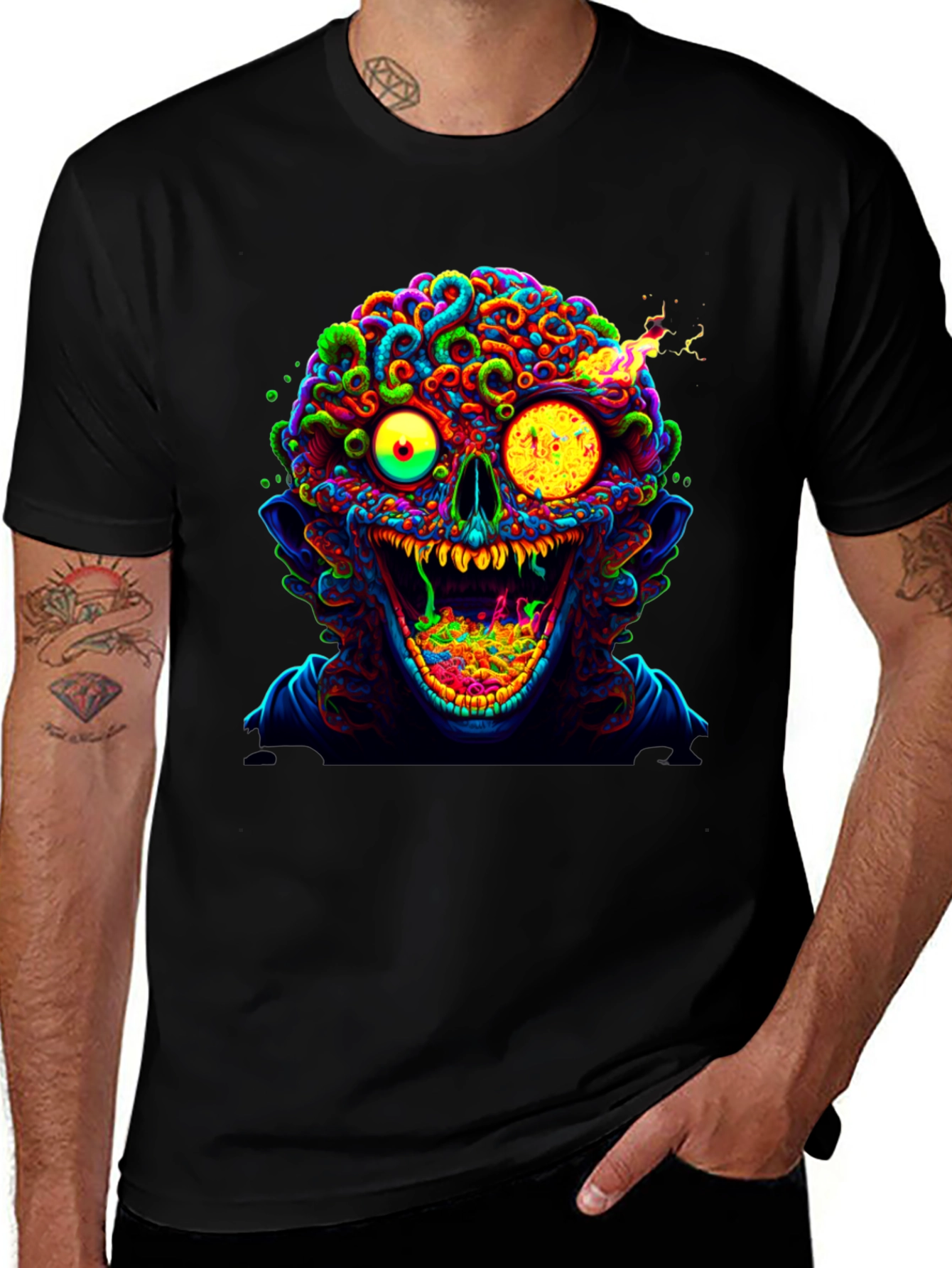 Psychedelic Zombie T-Shirt