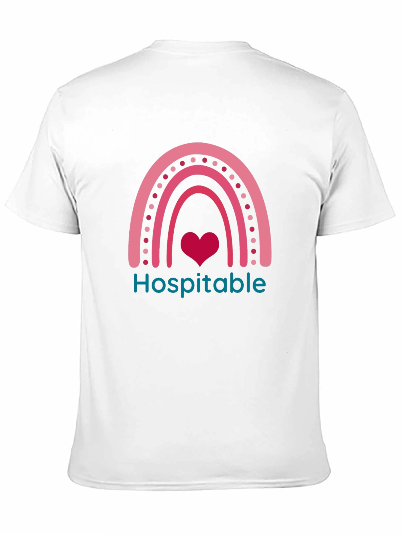 Hospitable Heart Rainbow Graphic Tee