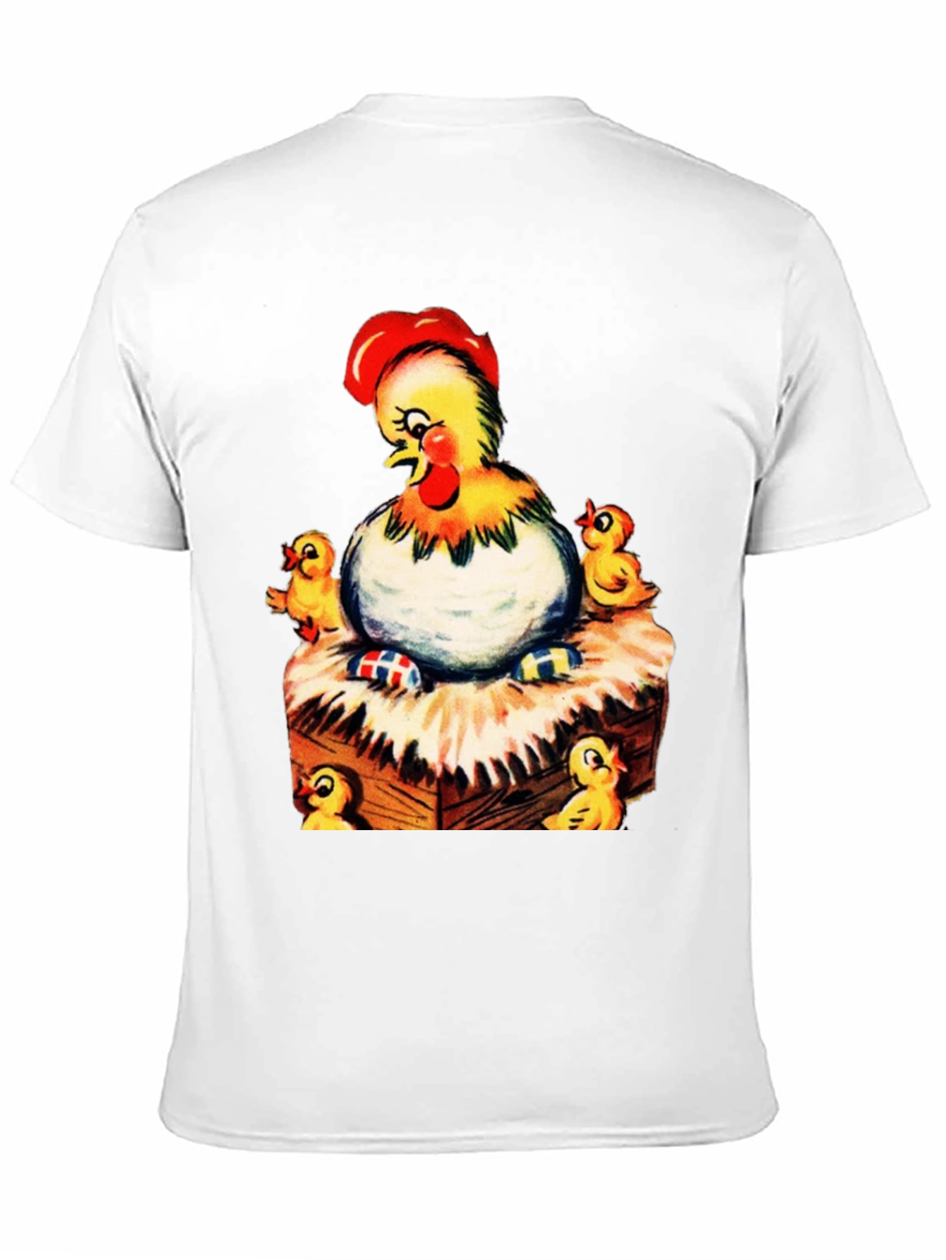 Chicken and Chicks Graphic T-Shirt