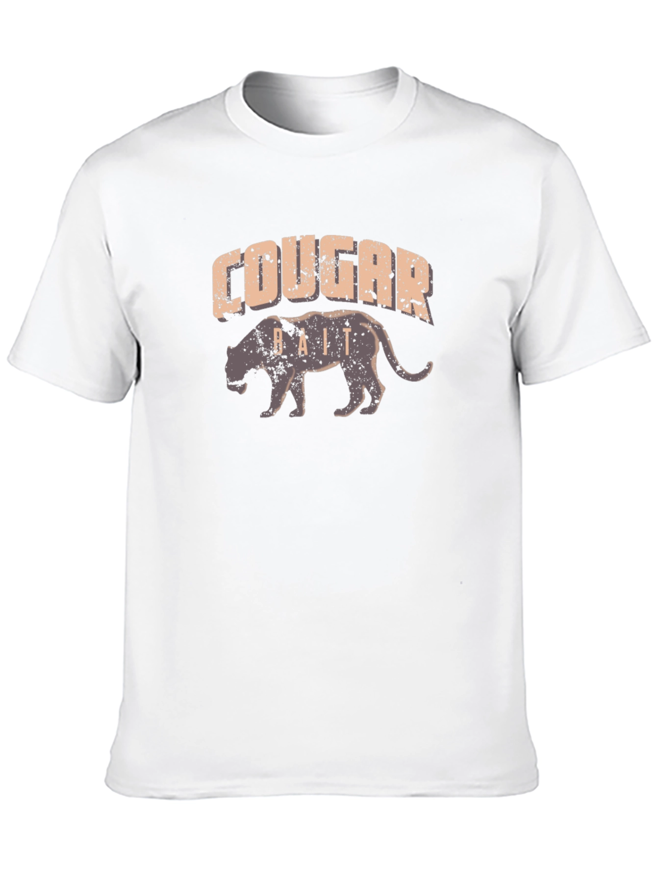 Cougar Bait T-Shirt Black Graphic Tee
