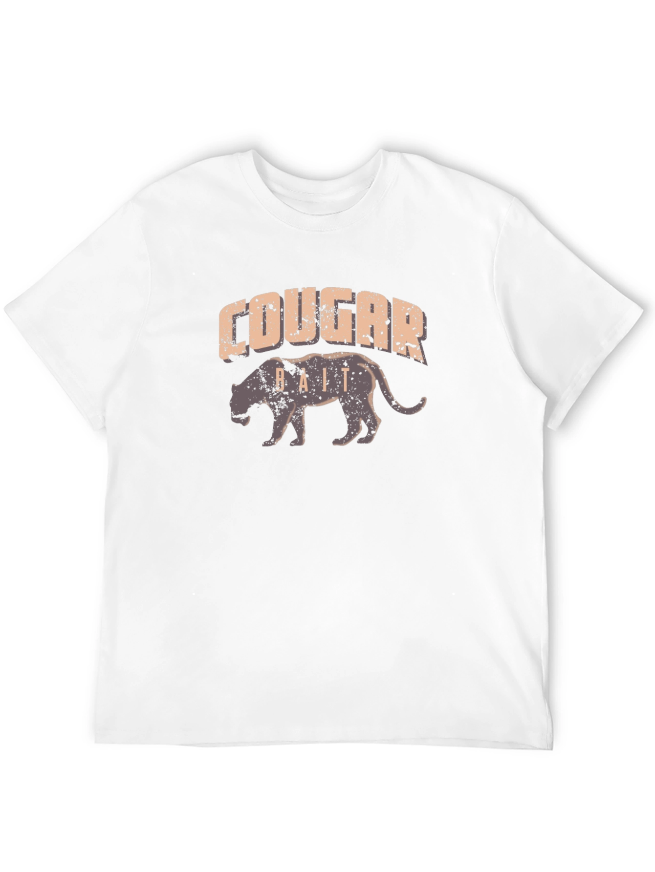Cougar Bait T-Shirt Black Graphic Tee
