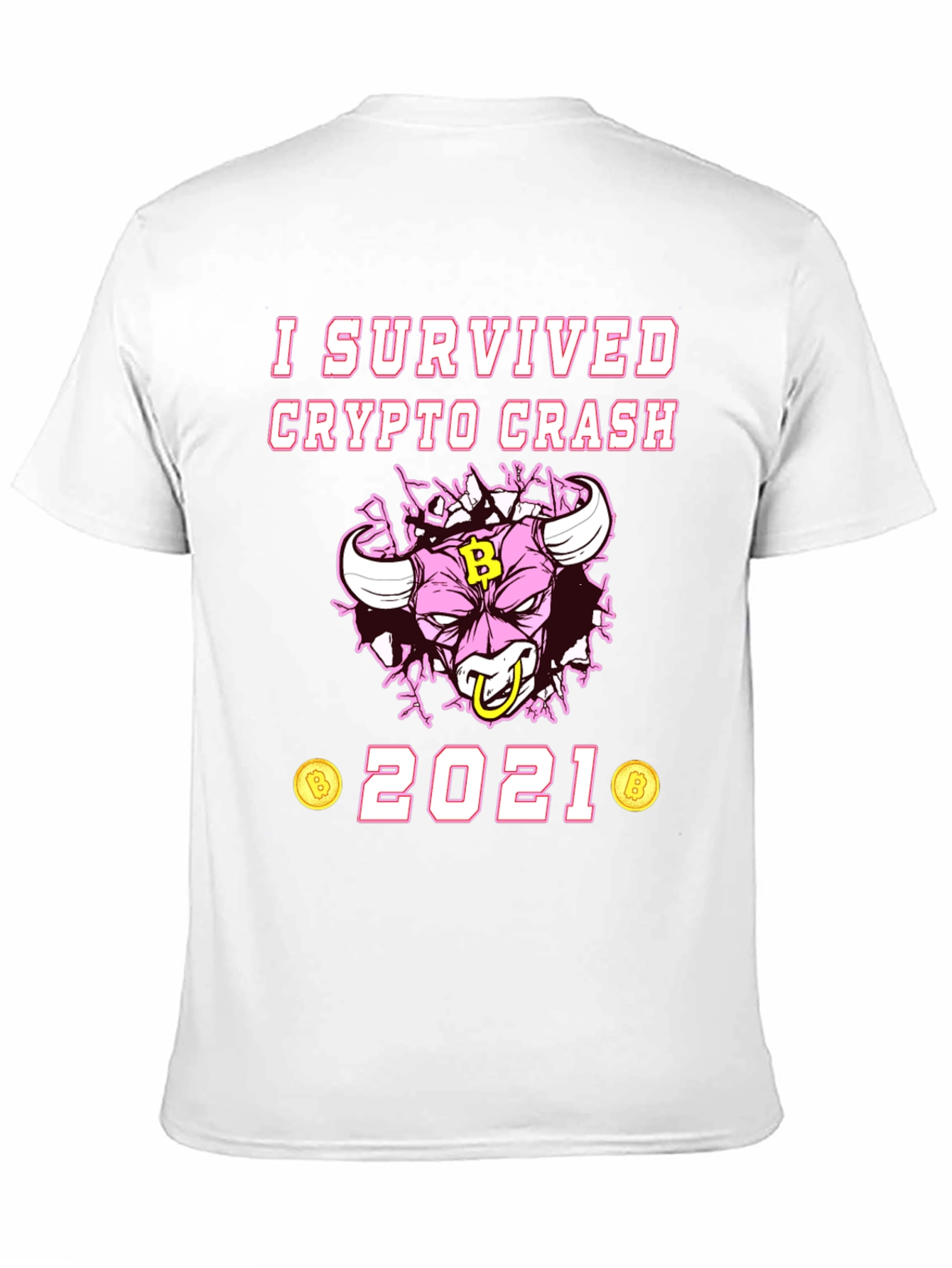 I Survived Crypto Crash 2021 Graphic Tee