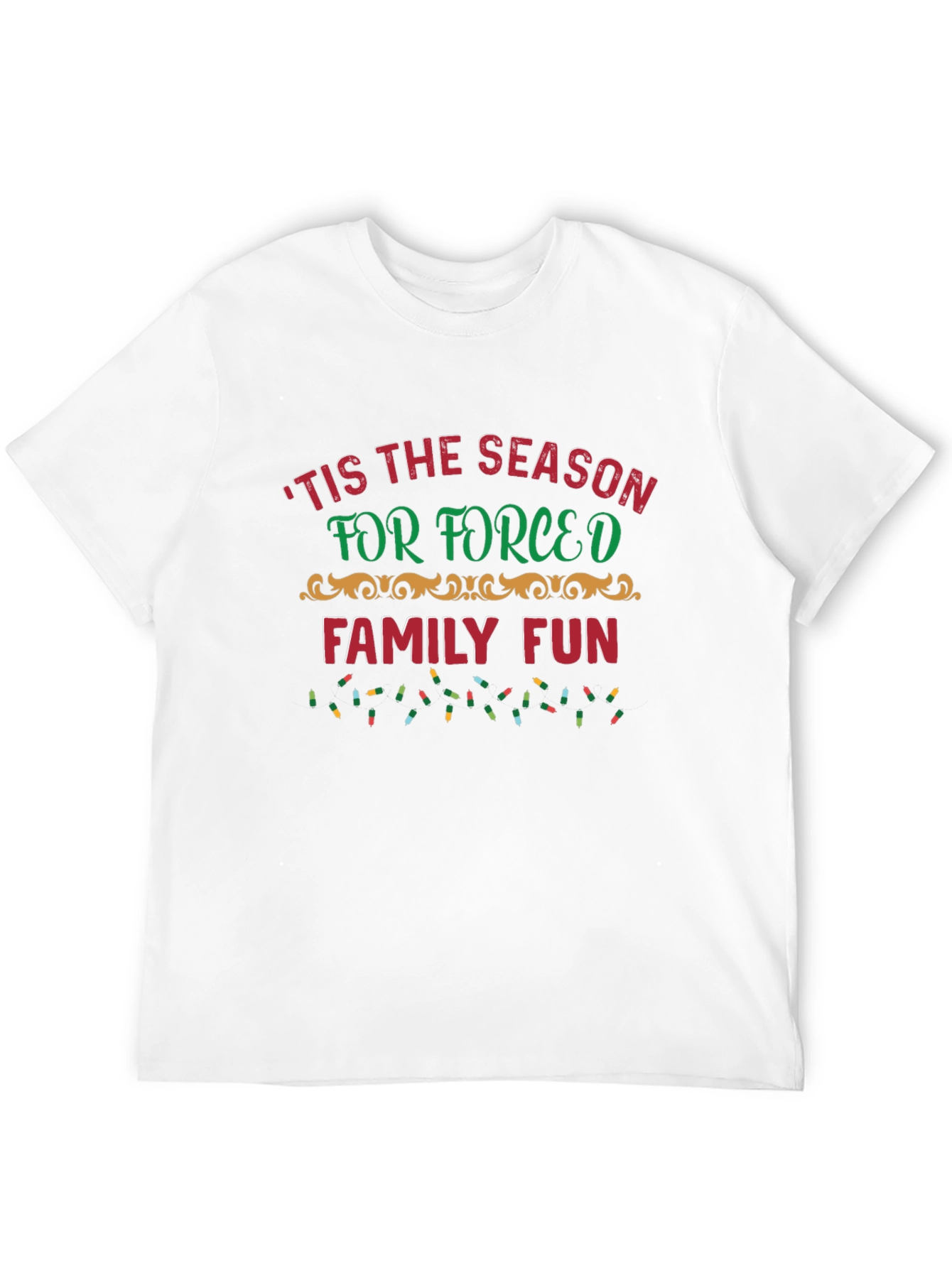 Forced Family Fun Christmas T-Shirt