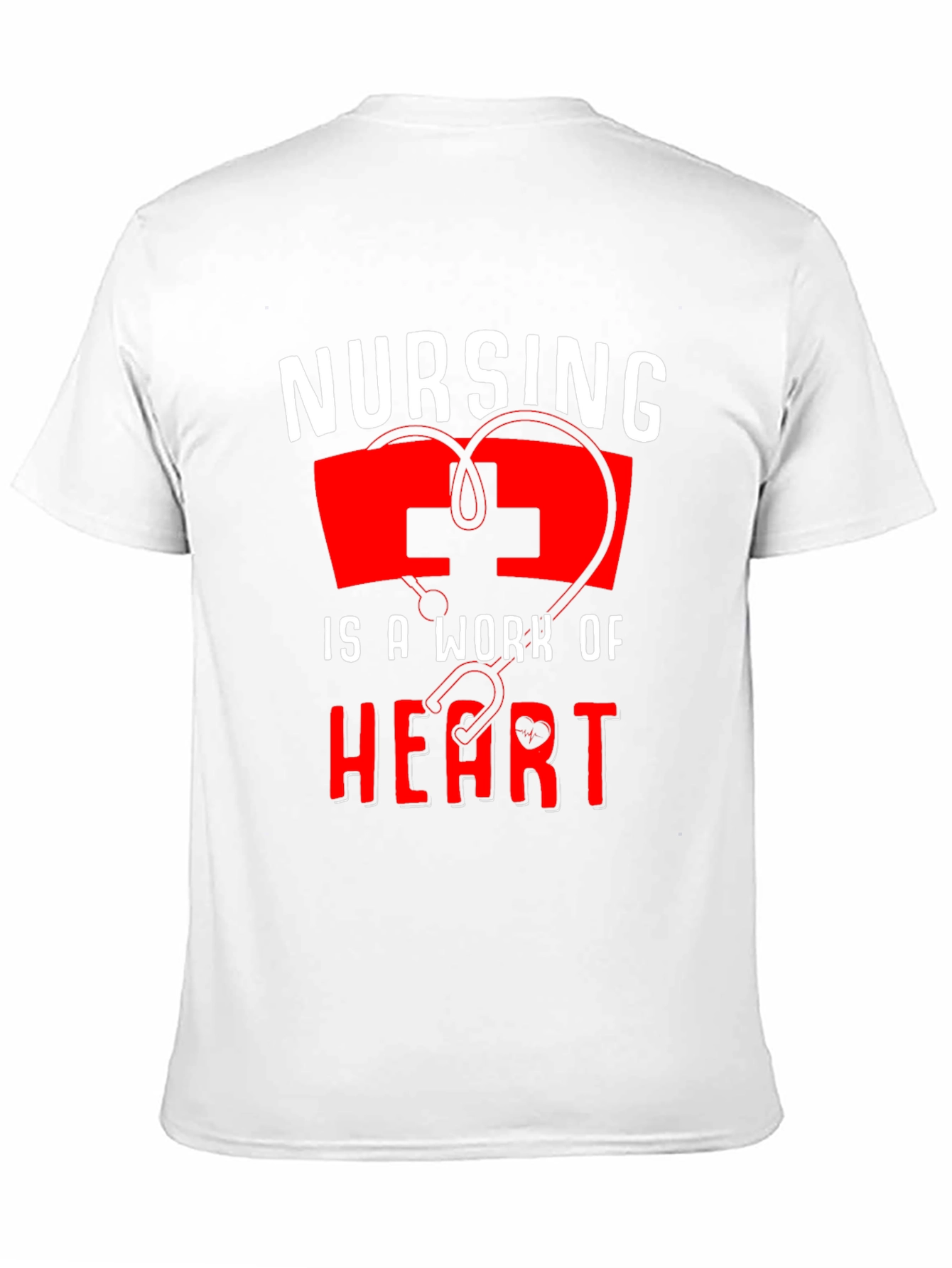 Nursing is a Work of Heart T-Shirt