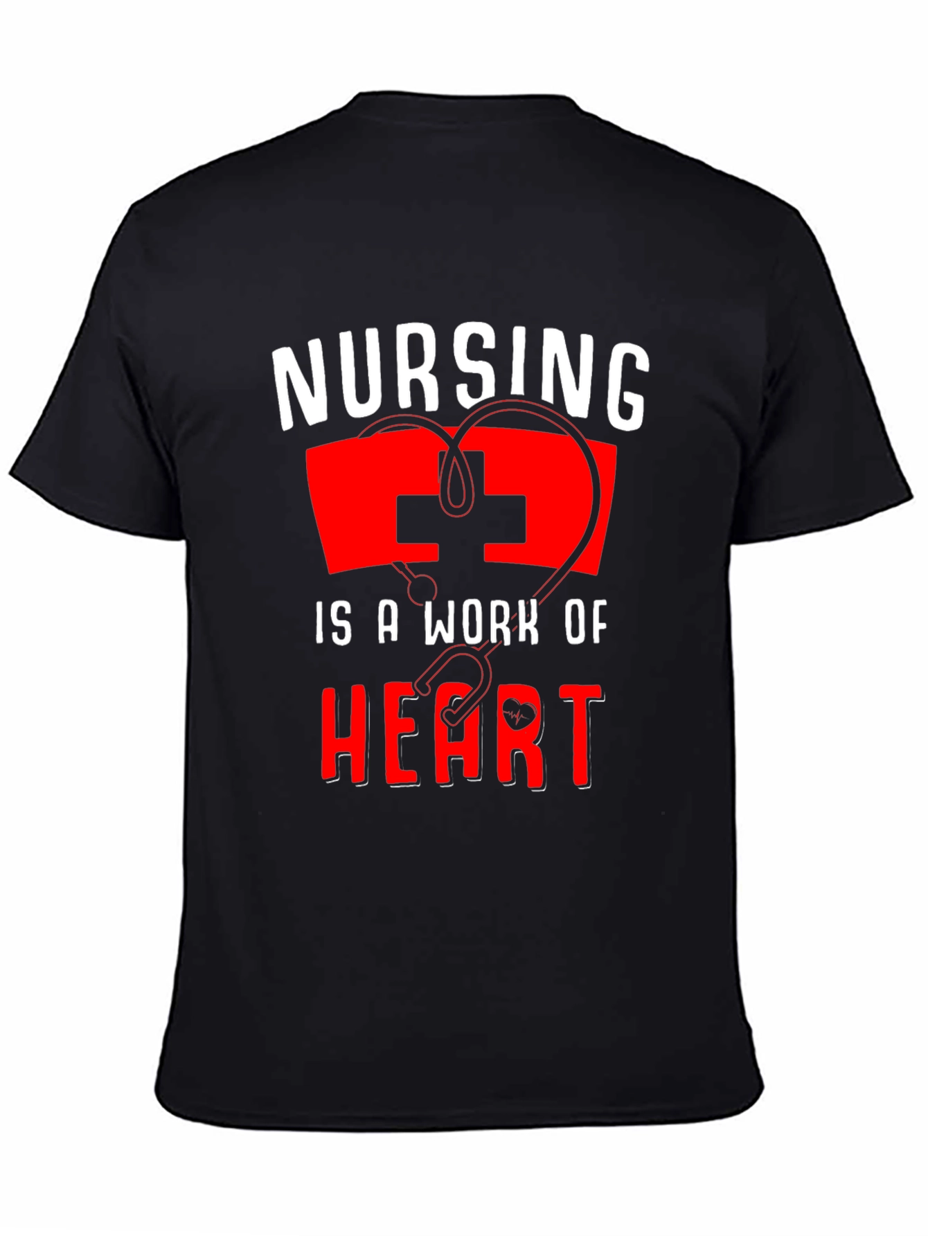 Nursing is a Work of Heart T-Shirt