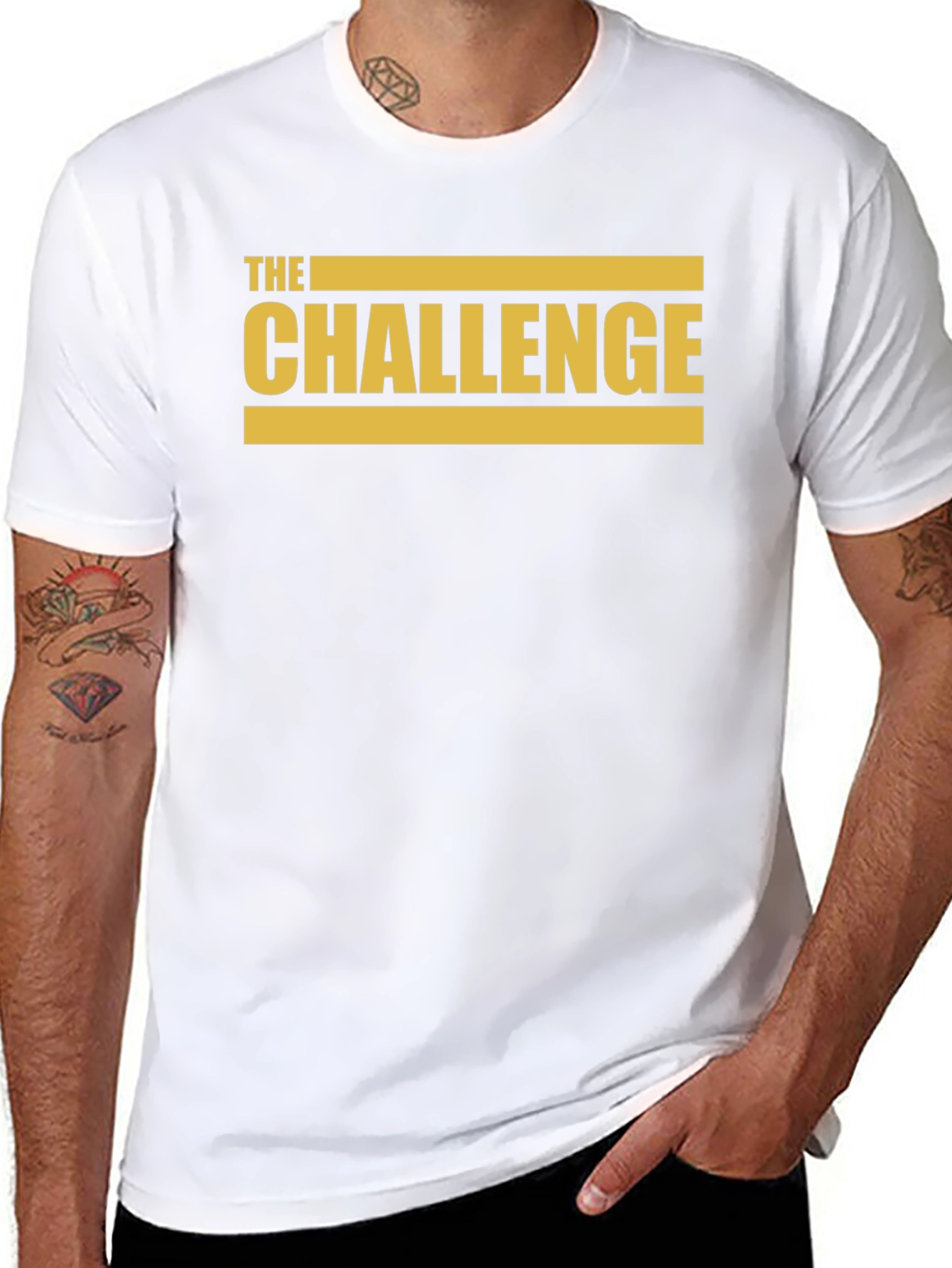 The Challenge Graphic T-Shirt - Black