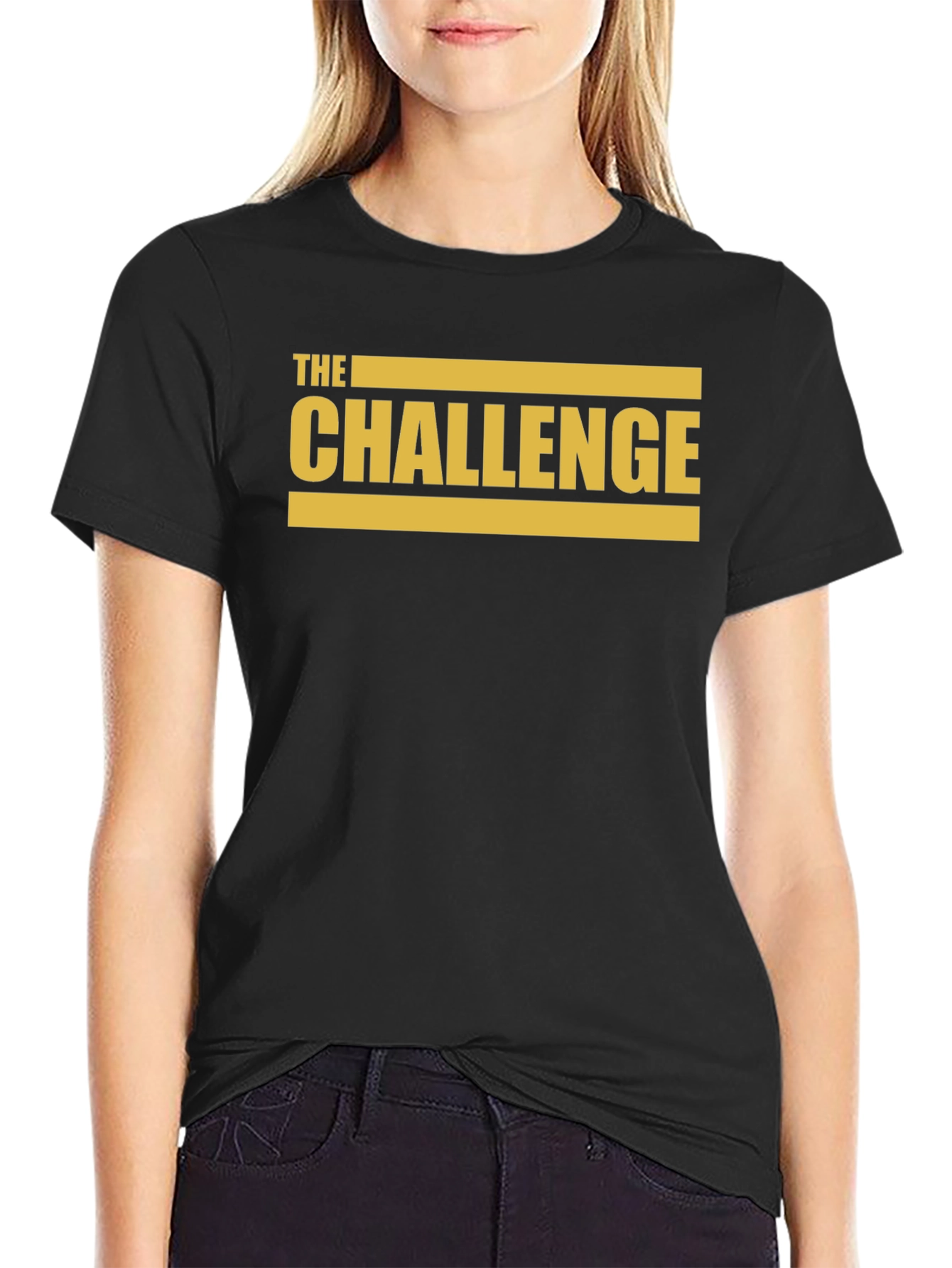 The Challenge Graphic T-Shirt - Black