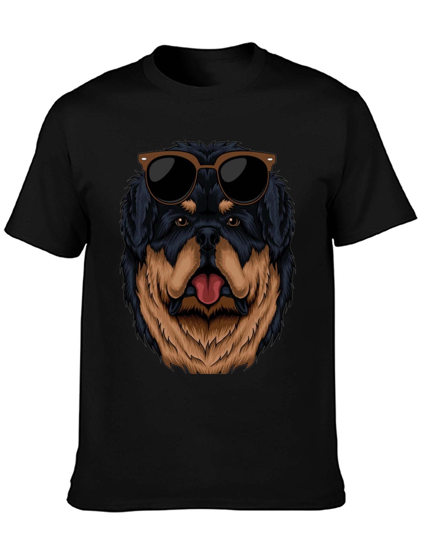 Cool Rottweiler Sunglasses T-Shirt – Stylish Dog Lover Tee