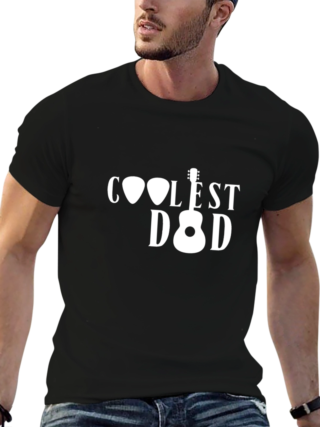 Coolest Dad Guitar T-Shirt