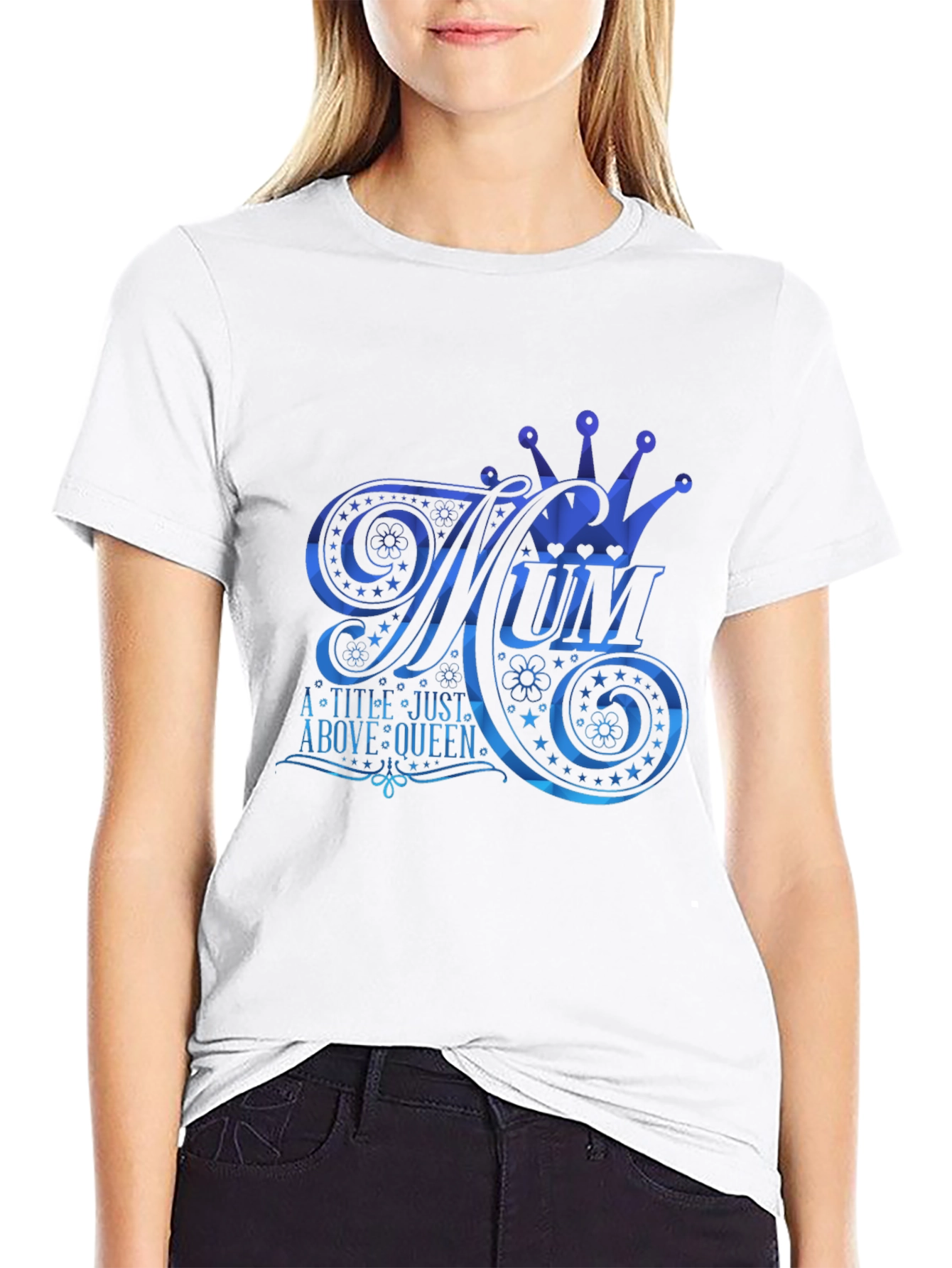 Mum Queen Graphic Tee