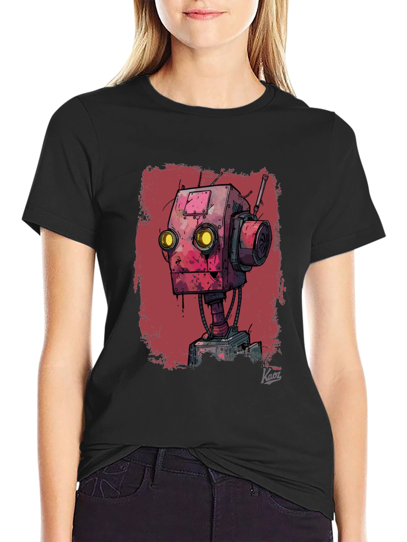 Retro Robot Graphic Tee