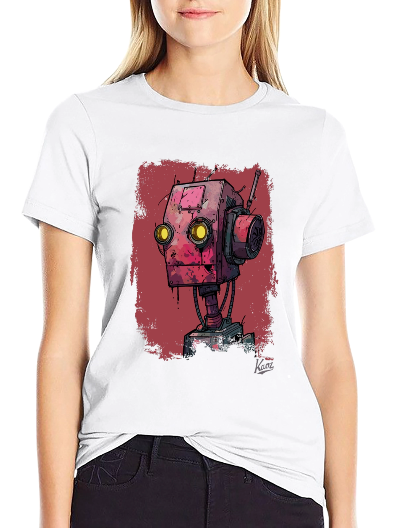 Retro Robot Graphic Tee