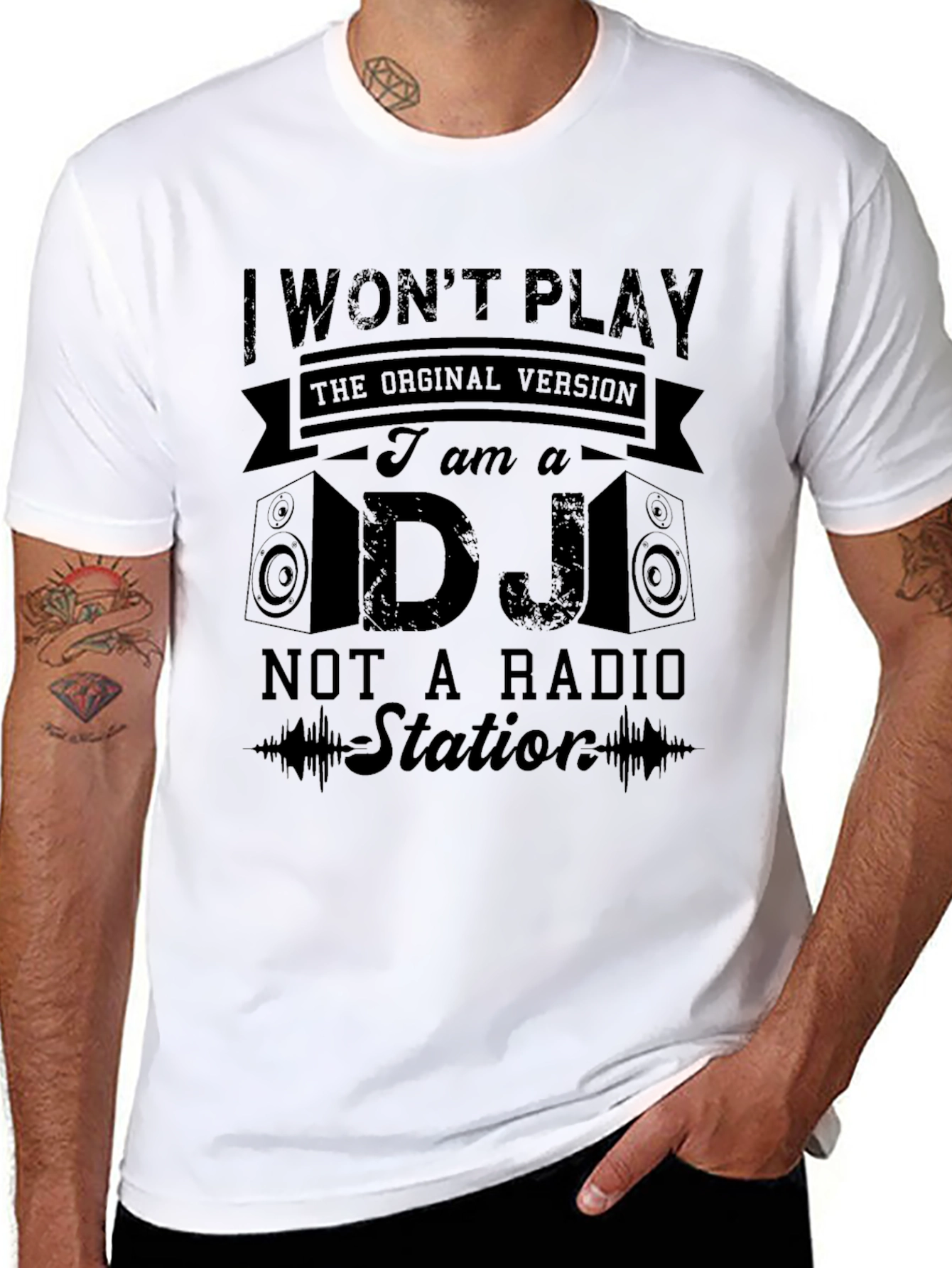 DJ T-Shirt - I Wont Play Original Version