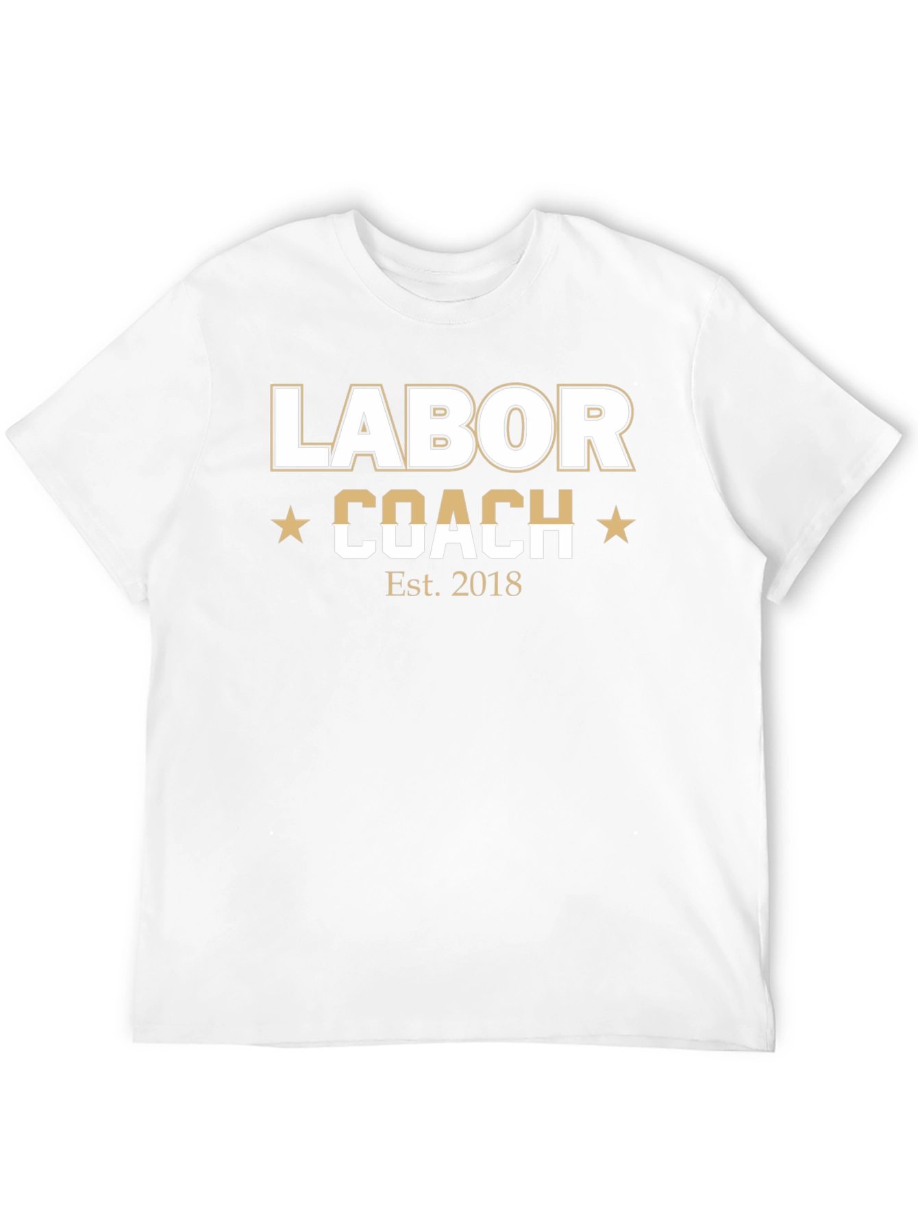 Labor Coach Est. 2018 Black T-Shirt