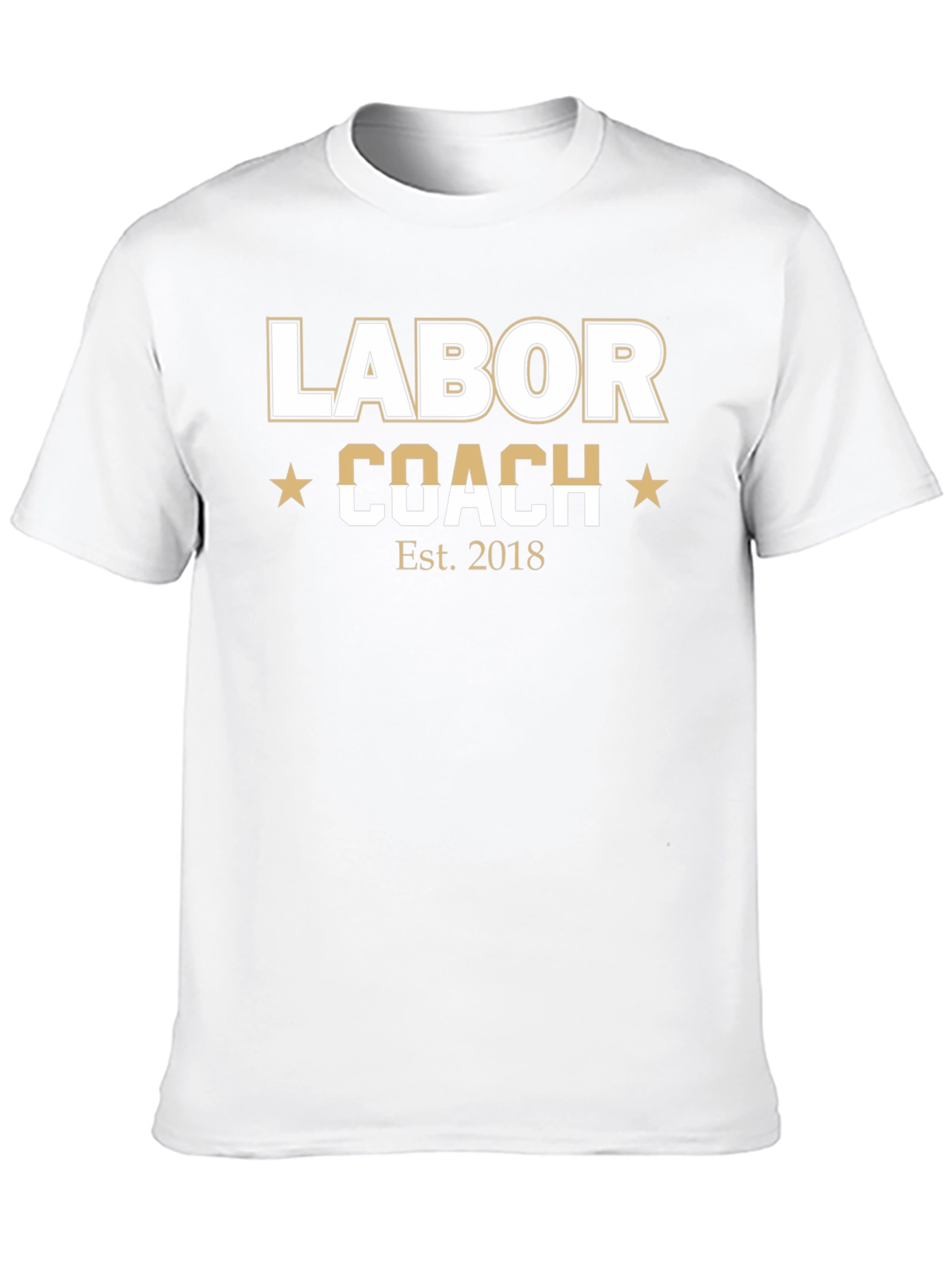 Labor Coach Est. 2018 Black T-Shirt
