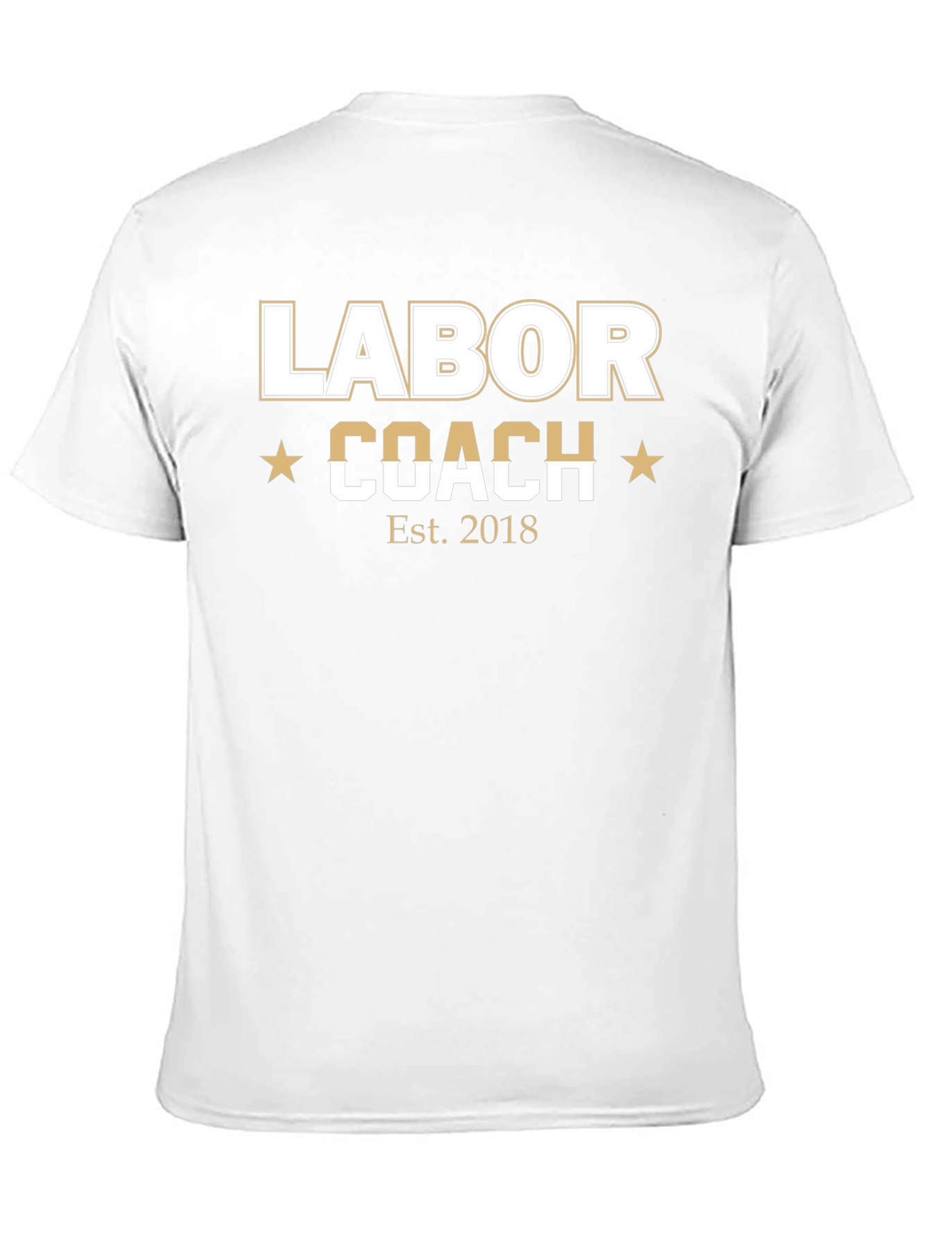 Labor Coach Est. 2018 Black T-Shirt