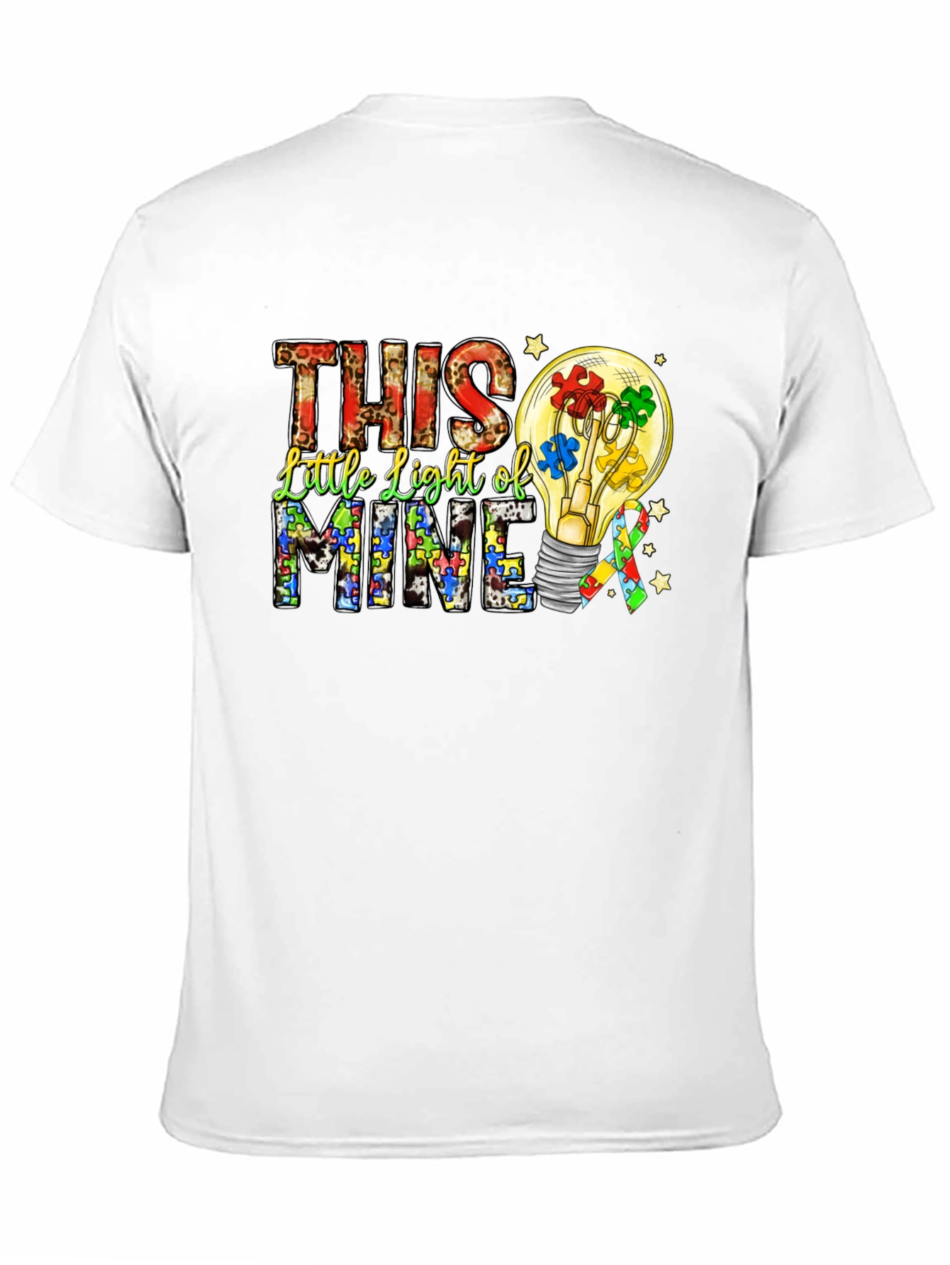 Autism Awareness This Little Light of Mine T-Shirt