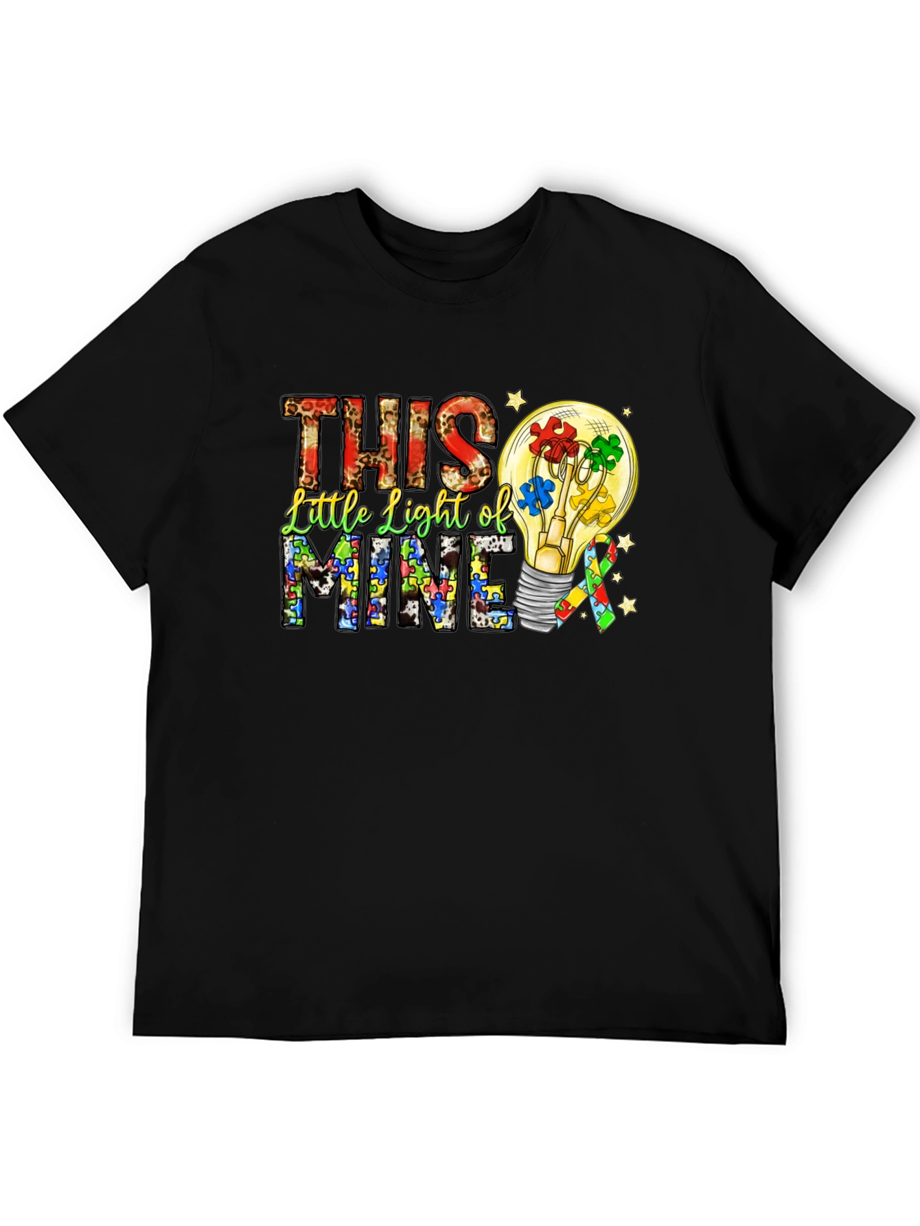 Autism Awareness This Little Light of Mine T-Shirt