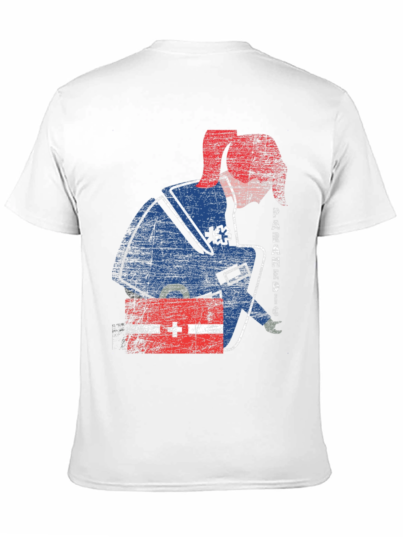 Distressed Paramedic Graphic T-Shirt