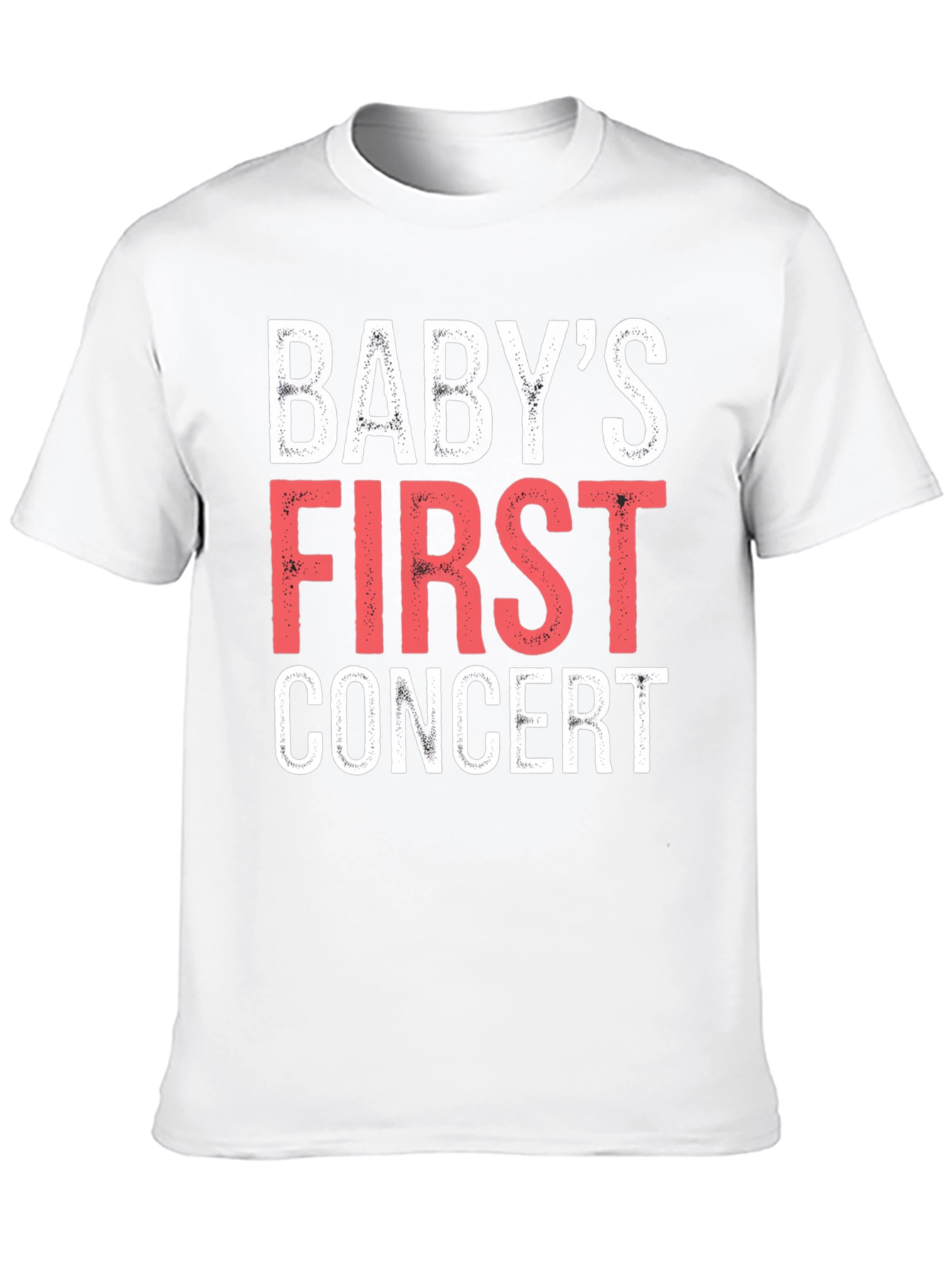 Babys First Concert Black T-Shirt